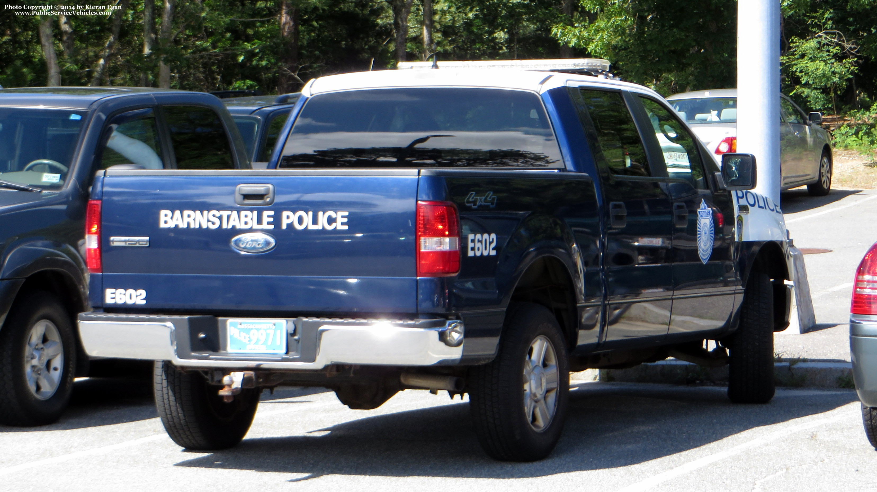 A photo  of Barnstable Police
            E-602, a 2004-2008 Ford F-150 XLT Triton Crew Cab             taken by Kieran Egan