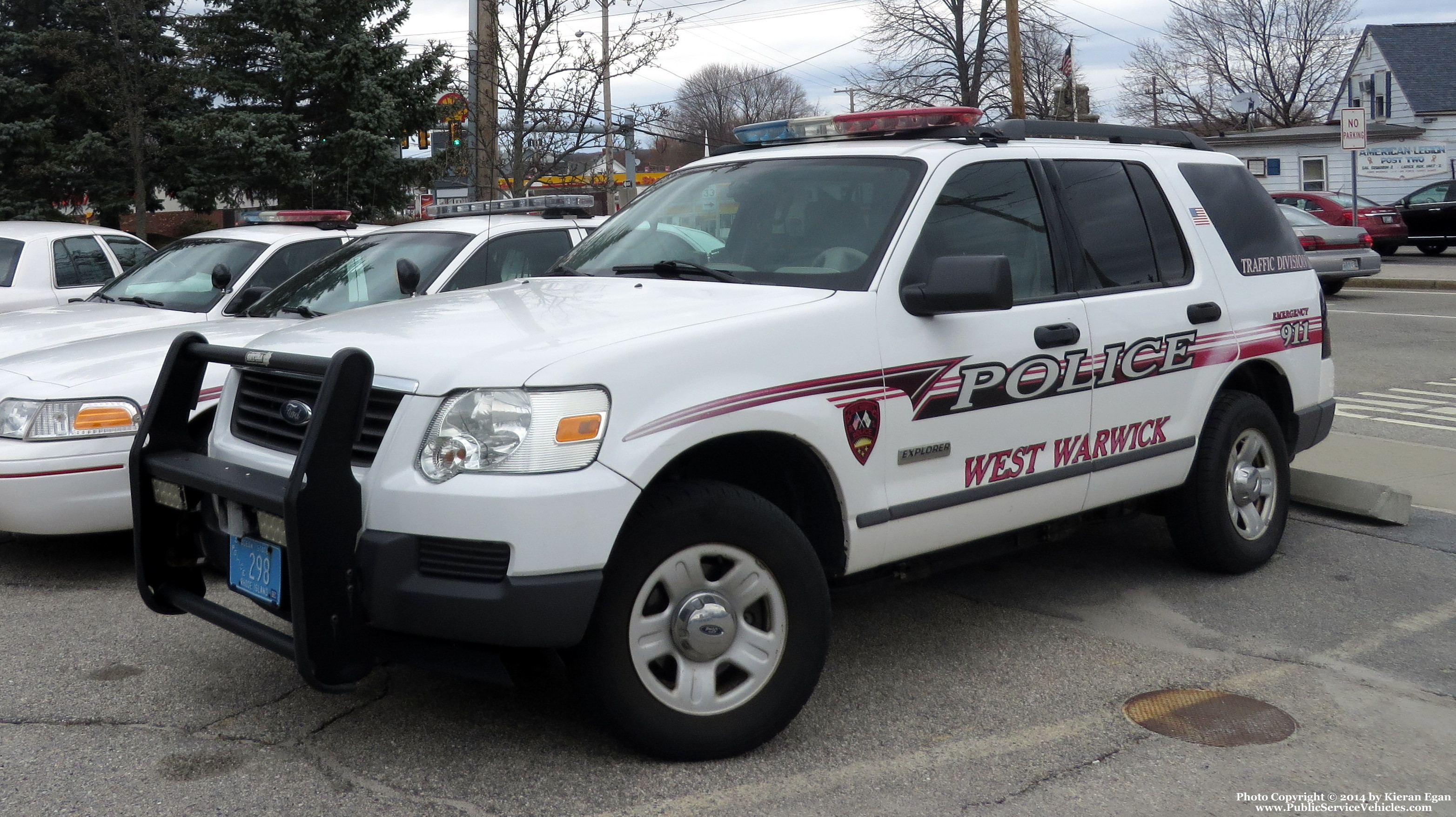 A photo  of West Warwick Police
            Traffic Unit, a 2006-2010 Ford Explorer             taken by Kieran Egan