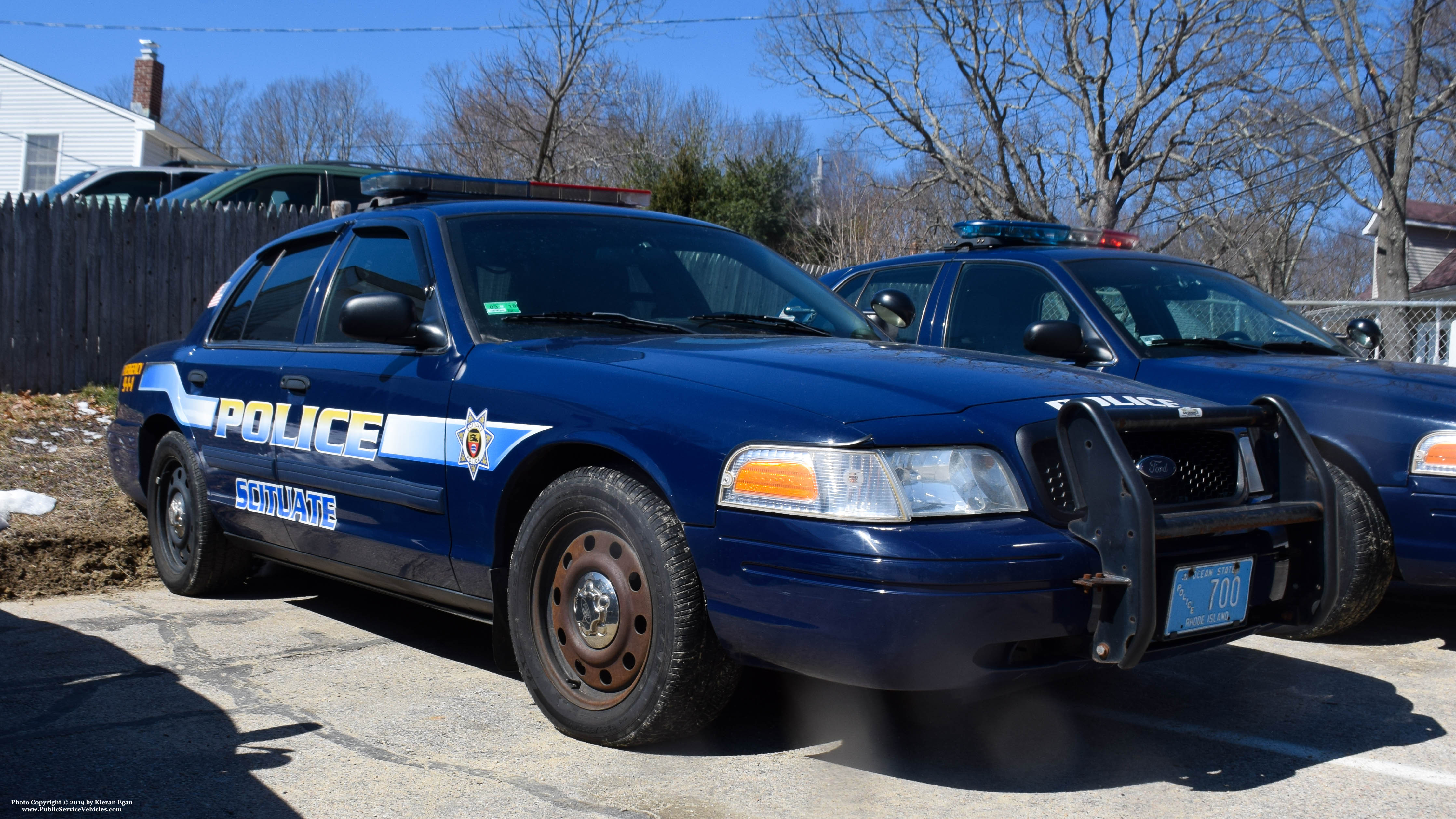 A photo  of Scituate Police
            Cruiser 700, a 2011 Ford Crown Victoria Police Interceptor             taken by Kieran Egan