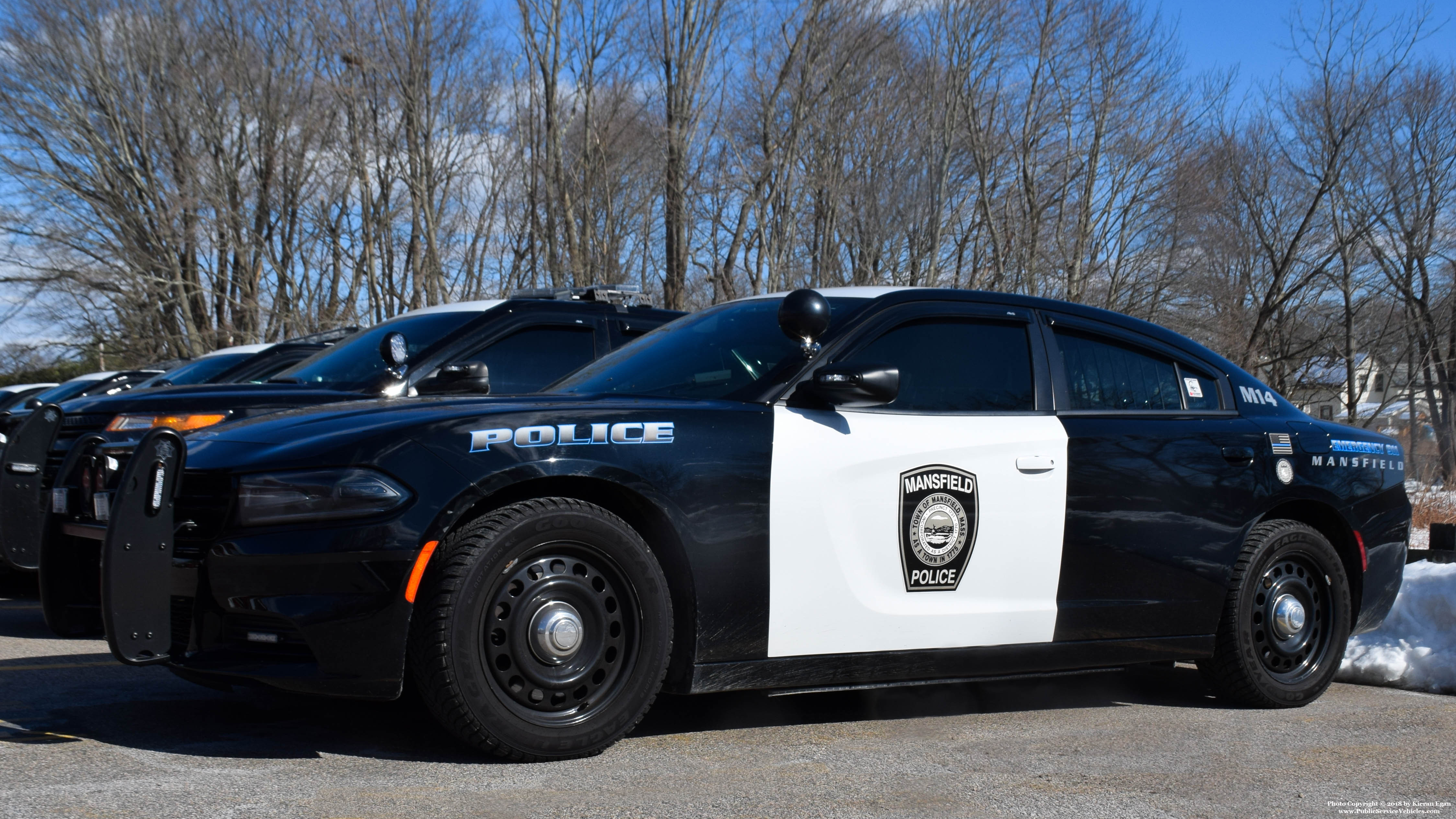 A photo  of Mansfield Police
            M14, a 2016 Dodge Charger             taken by Kieran Egan