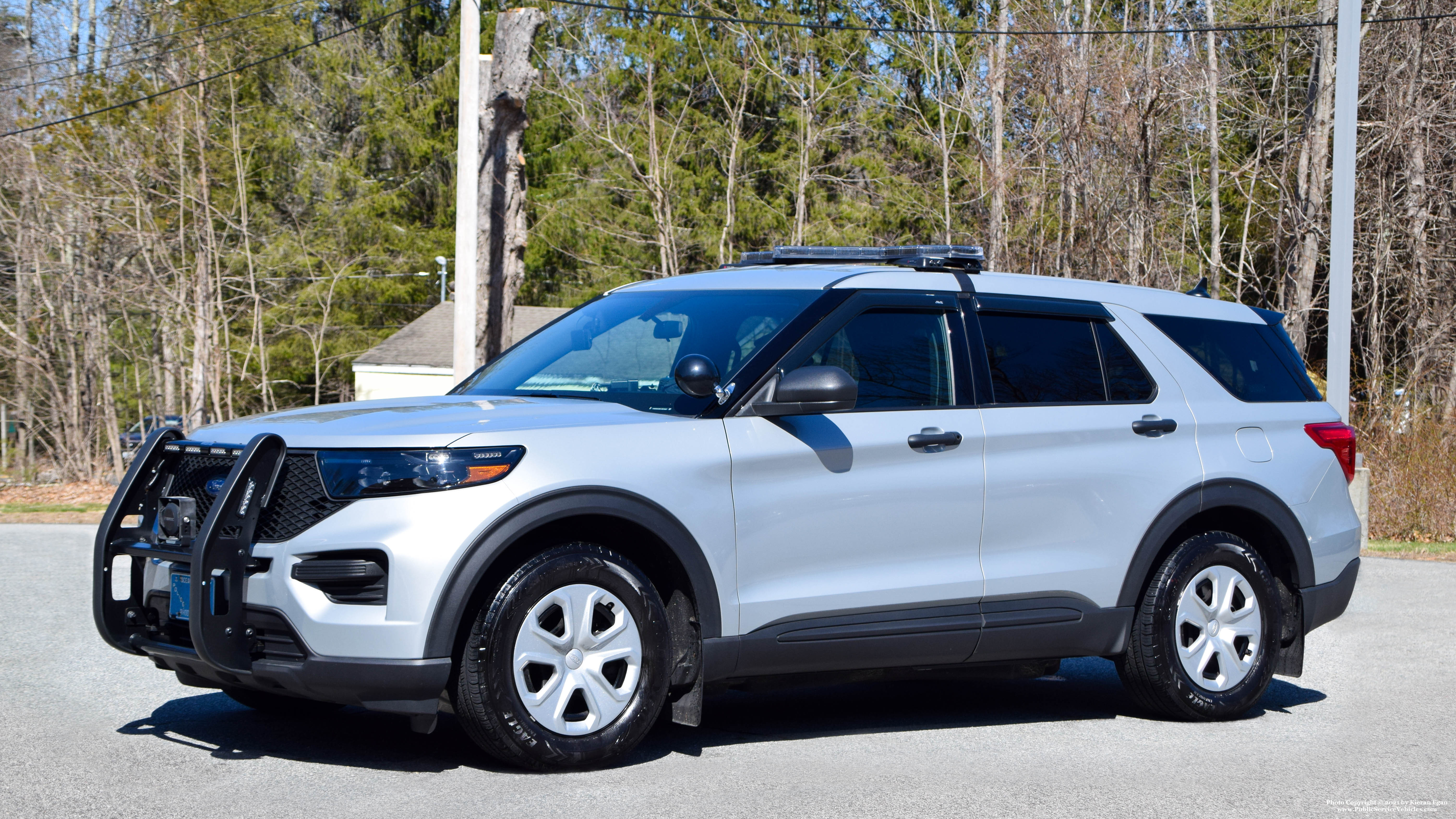 A photo  of Glocester Police
            Cruiser 602, a 2020 Ford Police Interceptor Utility             taken by Kieran Egan