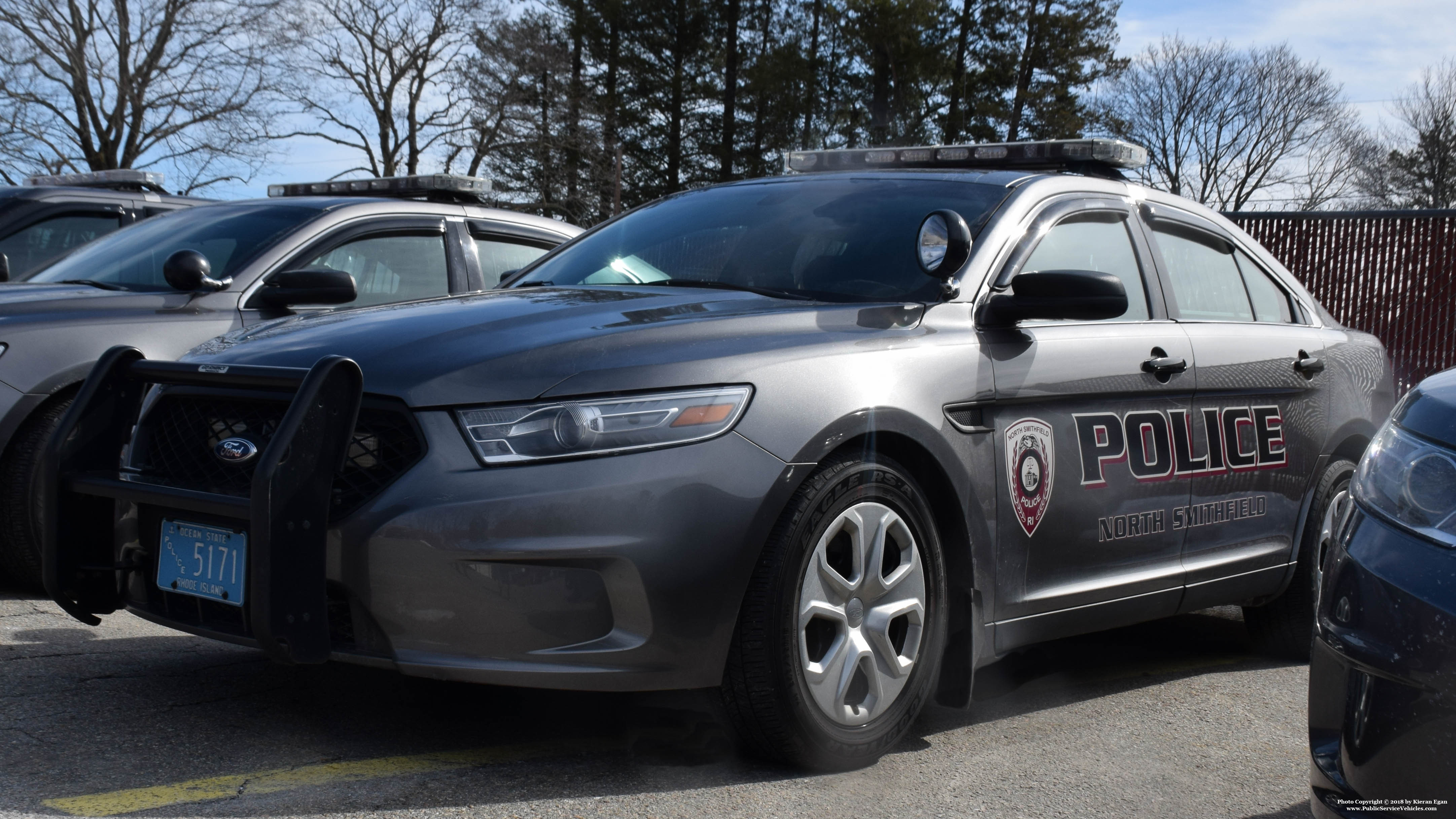 A photo  of North Smithfield Police
            Cruiser 5171, a 2014 Ford Police Interceptor Sedan             taken by Kieran Egan