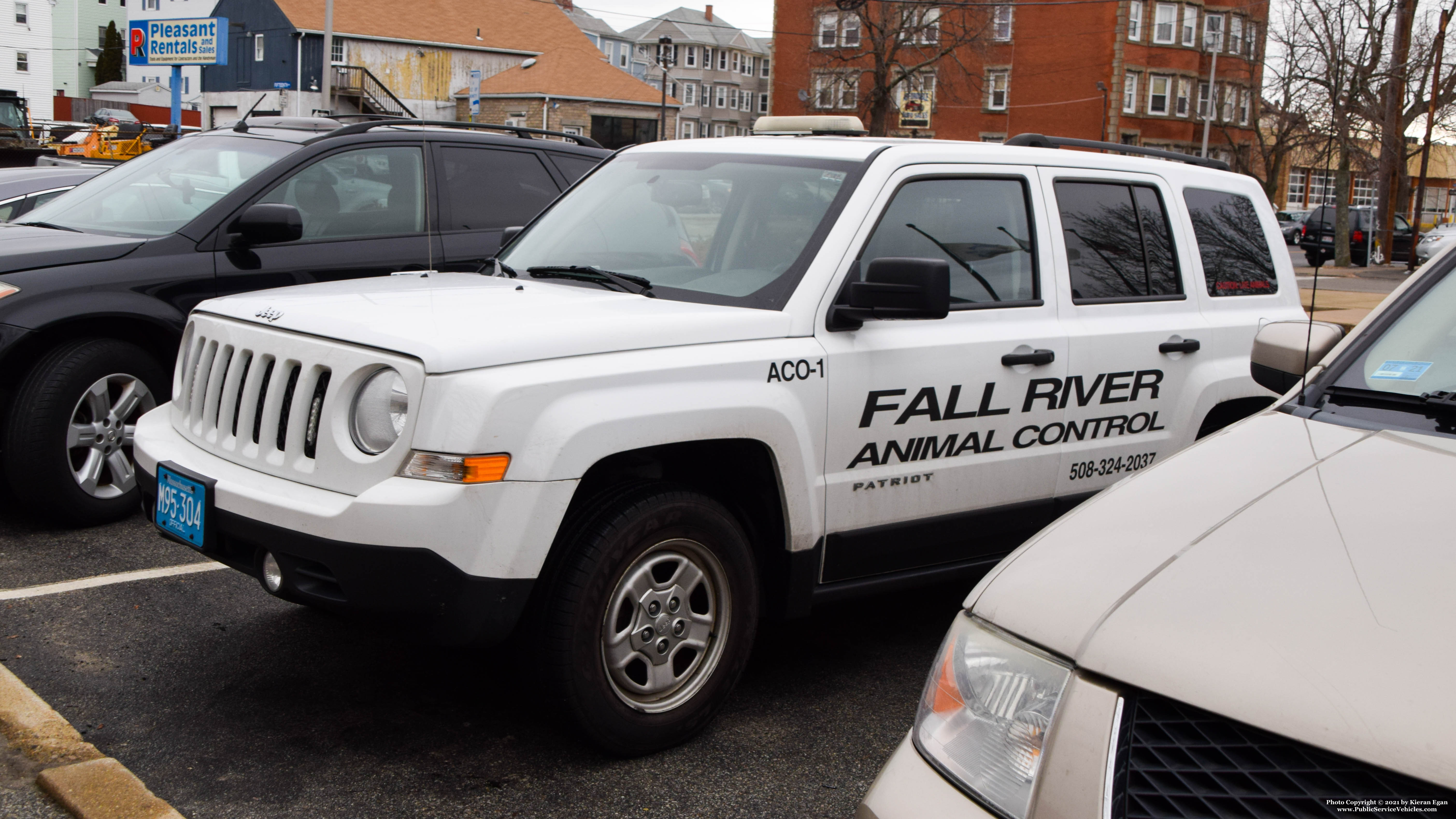 A photo  of Fall River Police
            ACO-1, a 2017 Jeep Patriot             taken by Kieran Egan