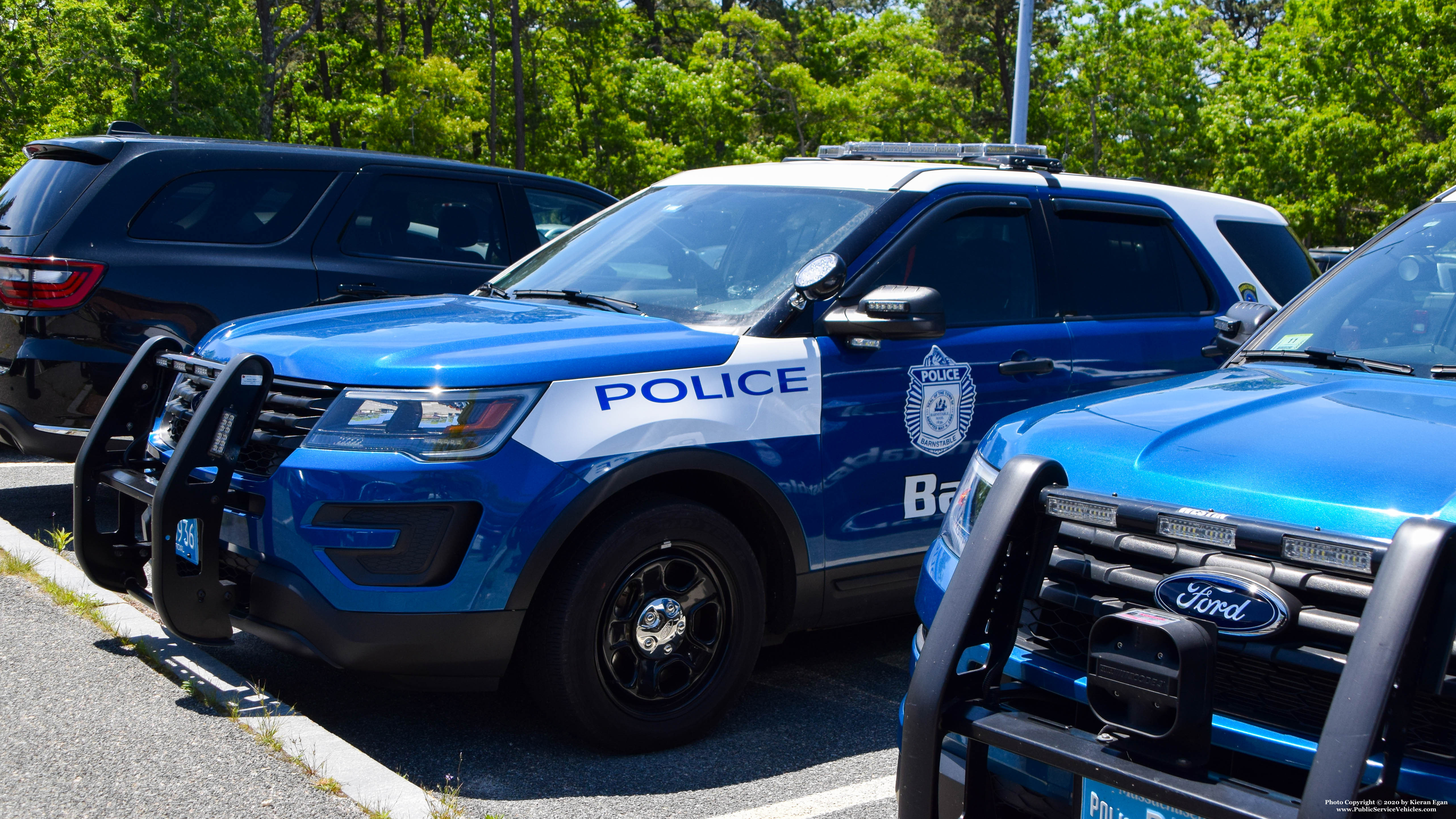 A photo  of Barnstable Police
            E-233, a 2016-2019 Ford Police Interceptor Utility             taken by Kieran Egan