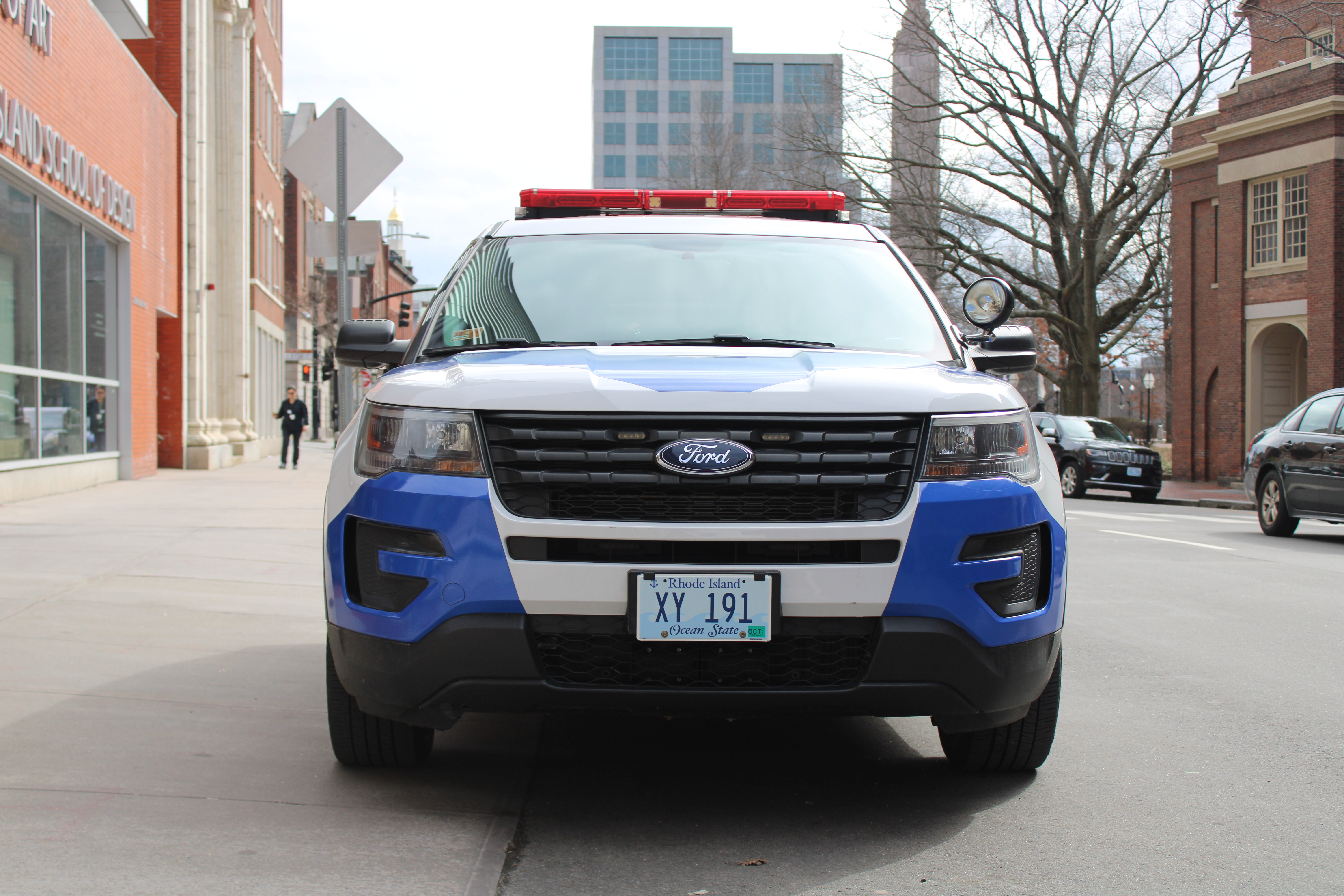 A photo  of Rhode Island School of Design Public Safety
            Car 12, a 2018 Ford Police Interceptor Utility             taken by @riemergencyvehicles