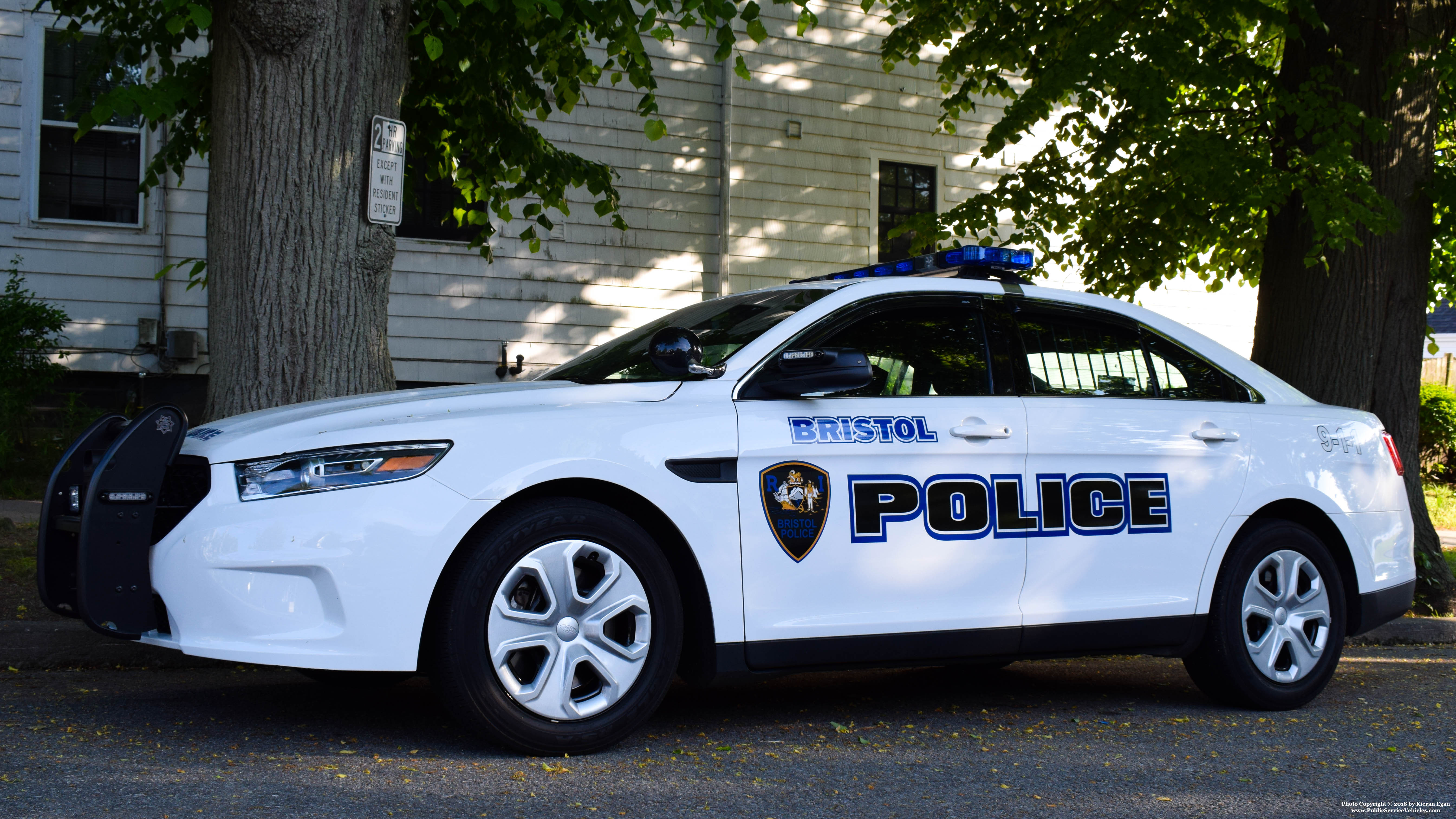 A photo  of Bristol Police
            Patrol Cruiser 152, a 2018 Ford Police Interceptor Sedan             taken by Kieran Egan