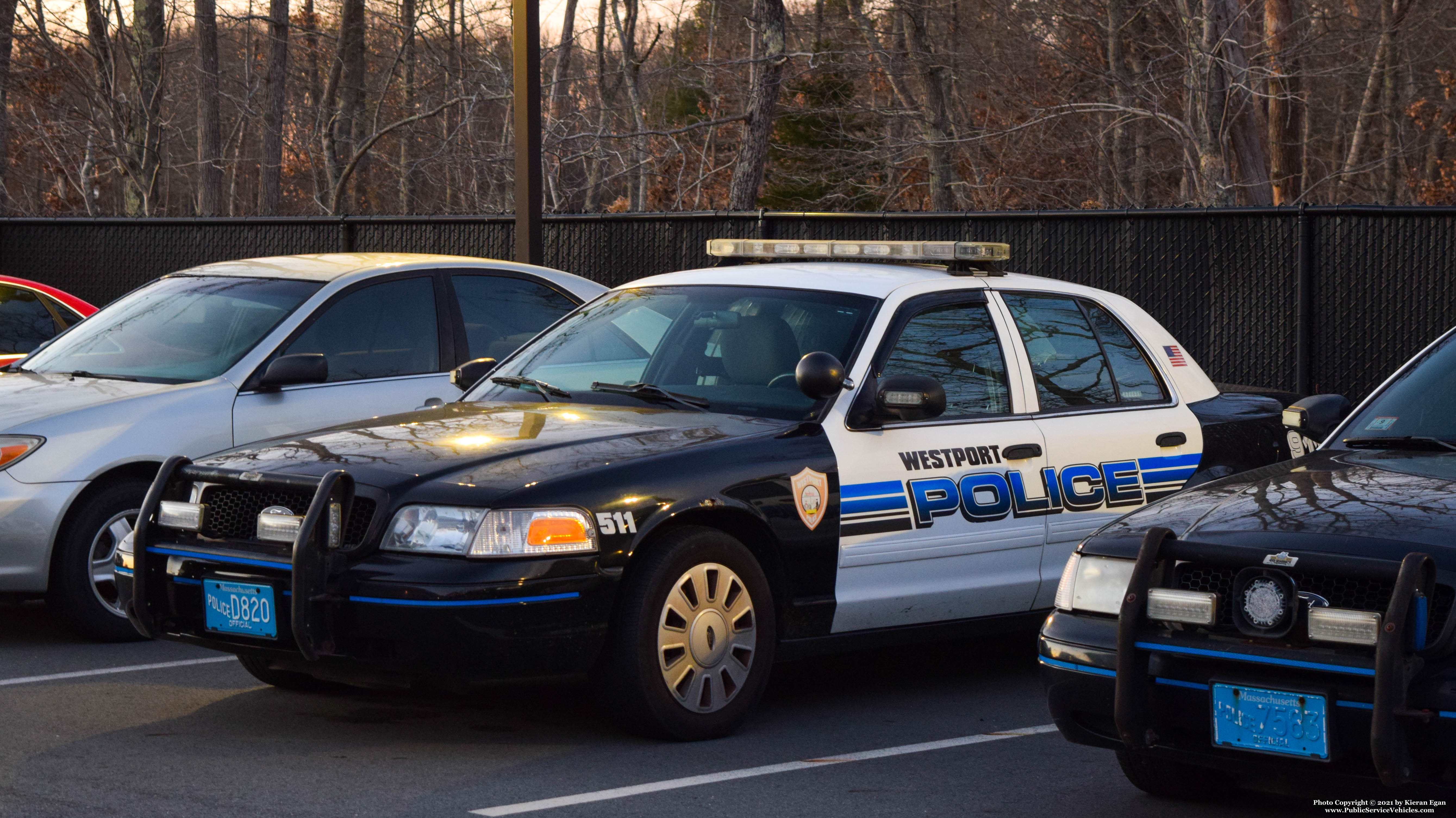 A photo  of Westport Police
            Cruiser 511, a 2011 Ford Crown Victoria Police Interceptor             taken by Kieran Egan