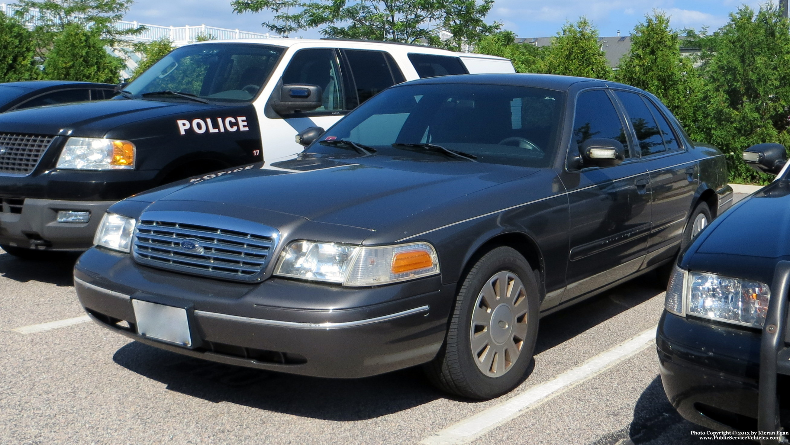 A photo  of Narragansett Police
            Prosecution Unit, a 2006-2008 Ford Crown Victoria Police Interceptor             taken by Kieran Egan