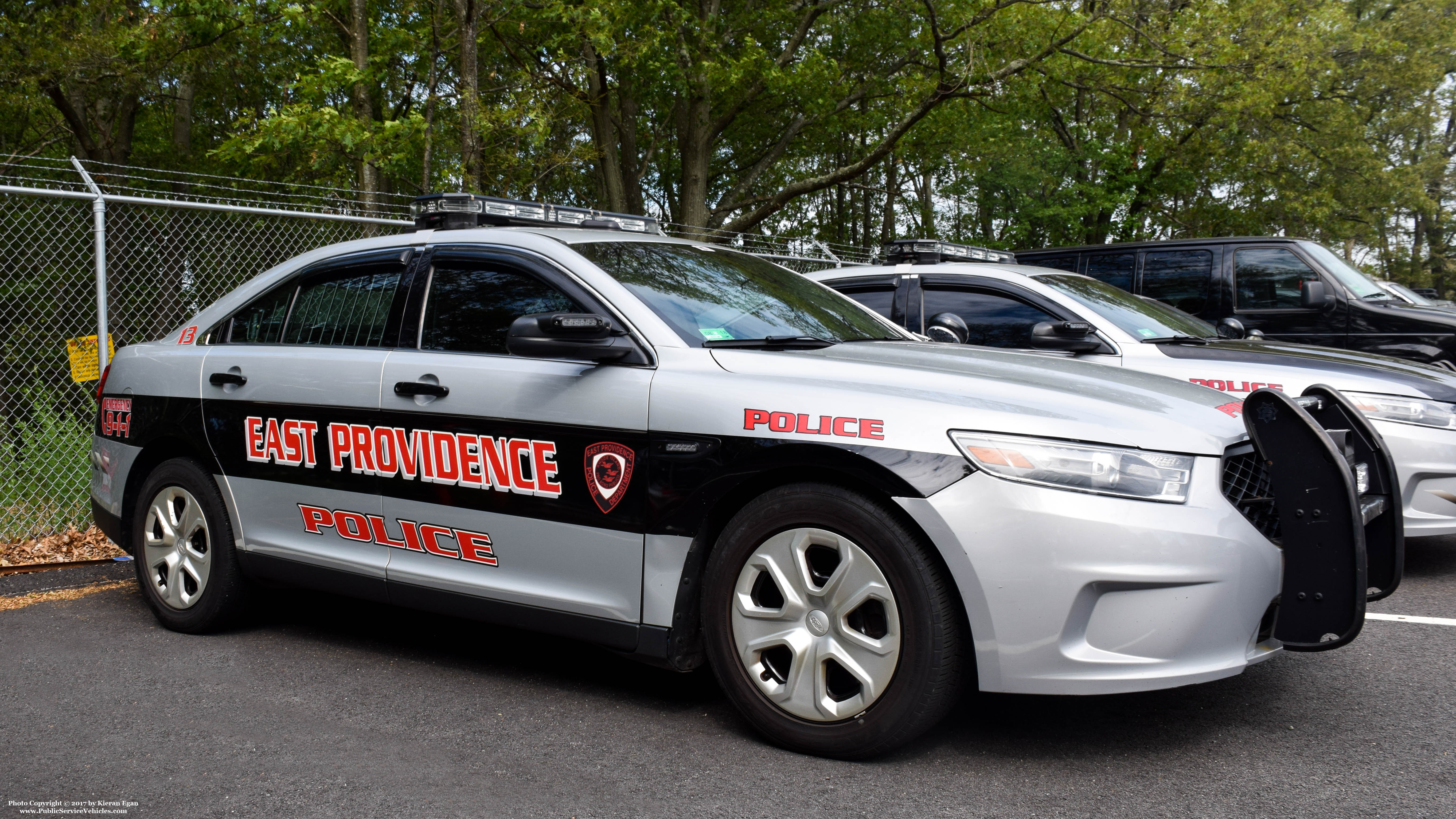 A photo  of East Providence Police
            Car 13, a 2013 Ford Police Interceptor Sedan             taken by Kieran Egan