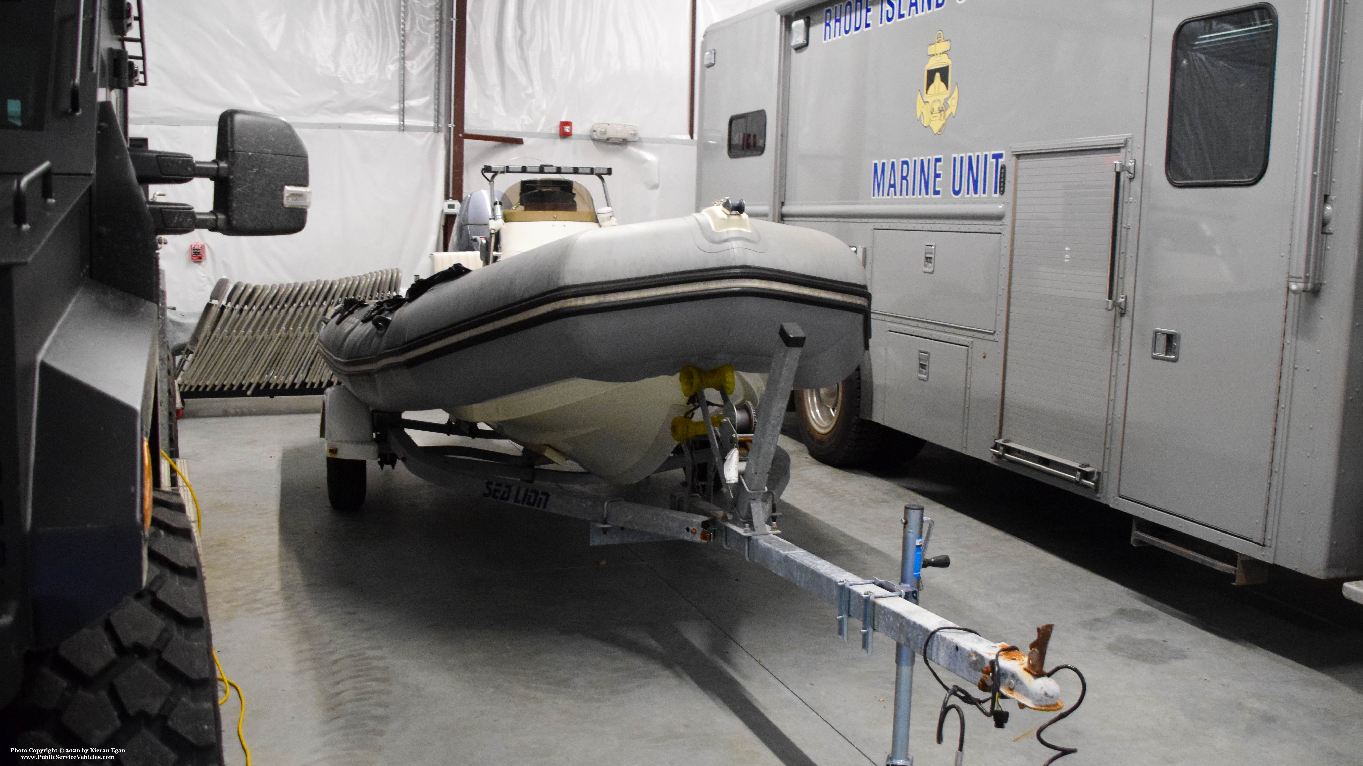 A photo  of Rhode Island State Police
            Marine Unit, a 2018-2020 Boat             taken by Kieran Egan