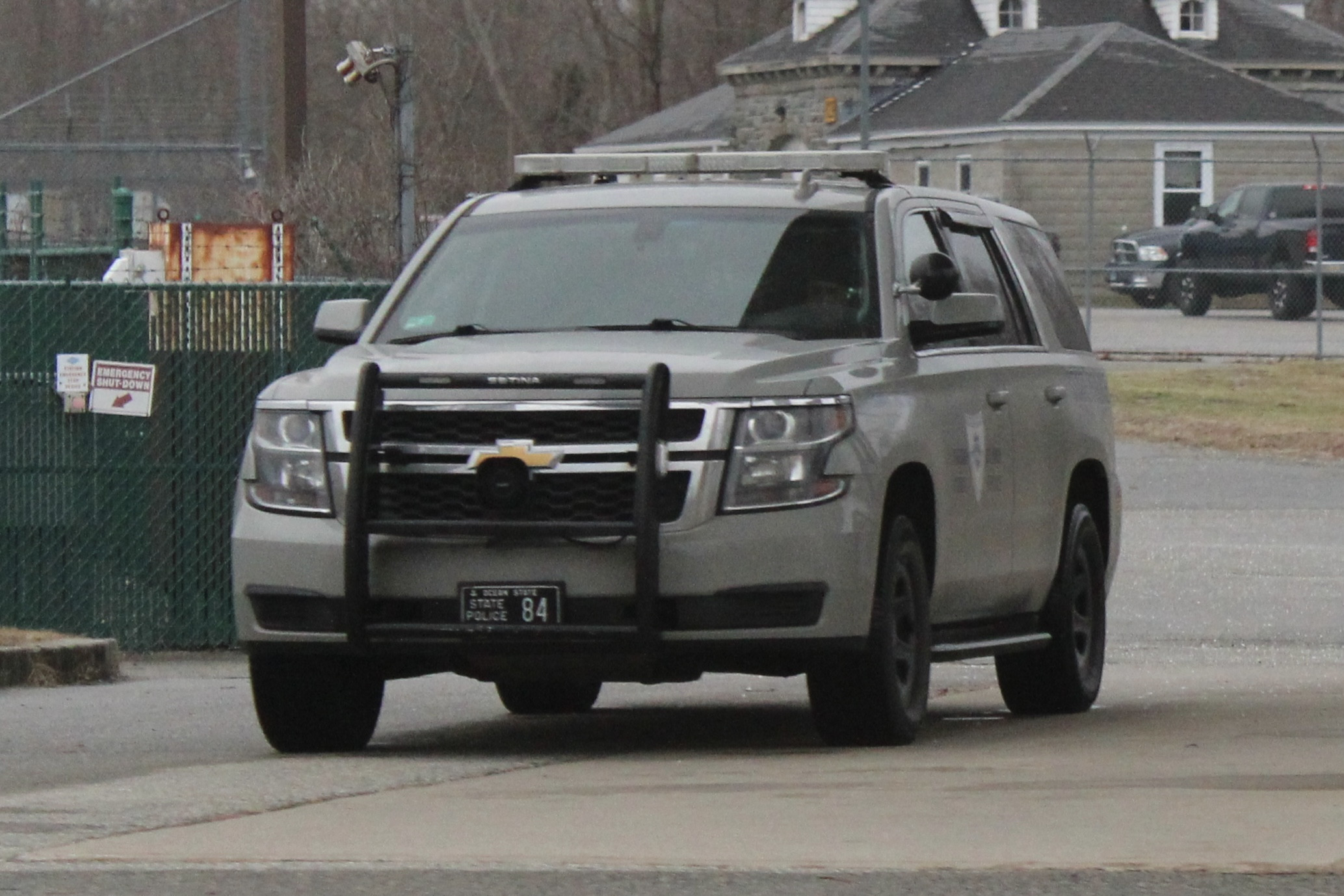 A photo  of Rhode Island State Police
            Cruiser 84, a 2017 Chevrolet Tahoe             taken by @riemergencyvehicles