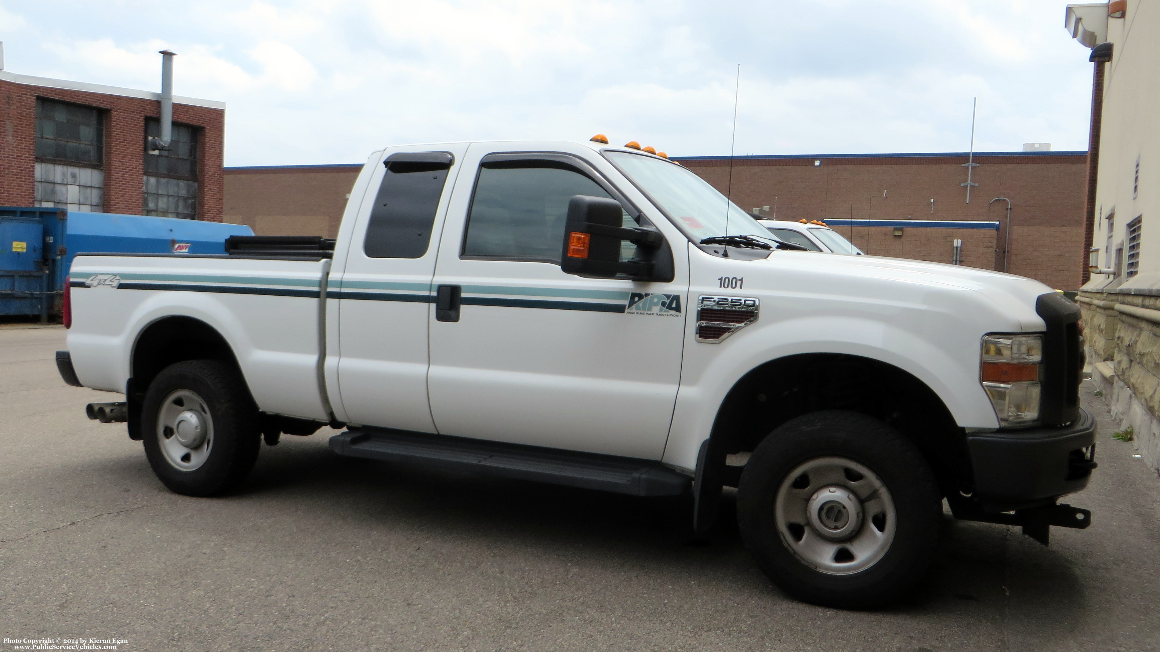 A photo  of Rhode Island Public Transit Authority
            Truck 41001, a 2010 Ford F-250 XL Super Cab             taken by Kieran Egan