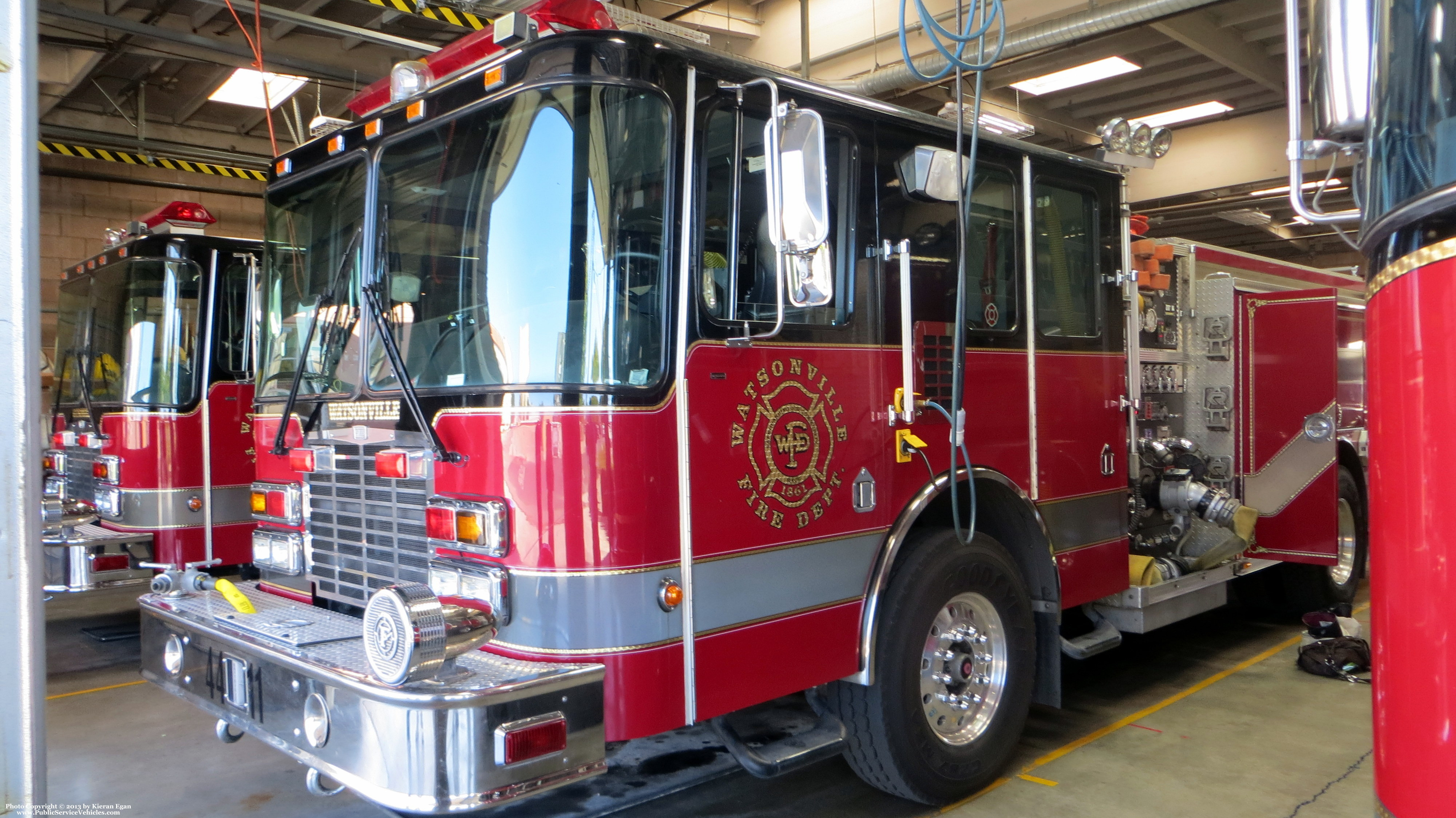 A photo  of Watsonville Fire
            Engine 4411, a 2006 HME Central States Penetrator             taken by Kieran Egan