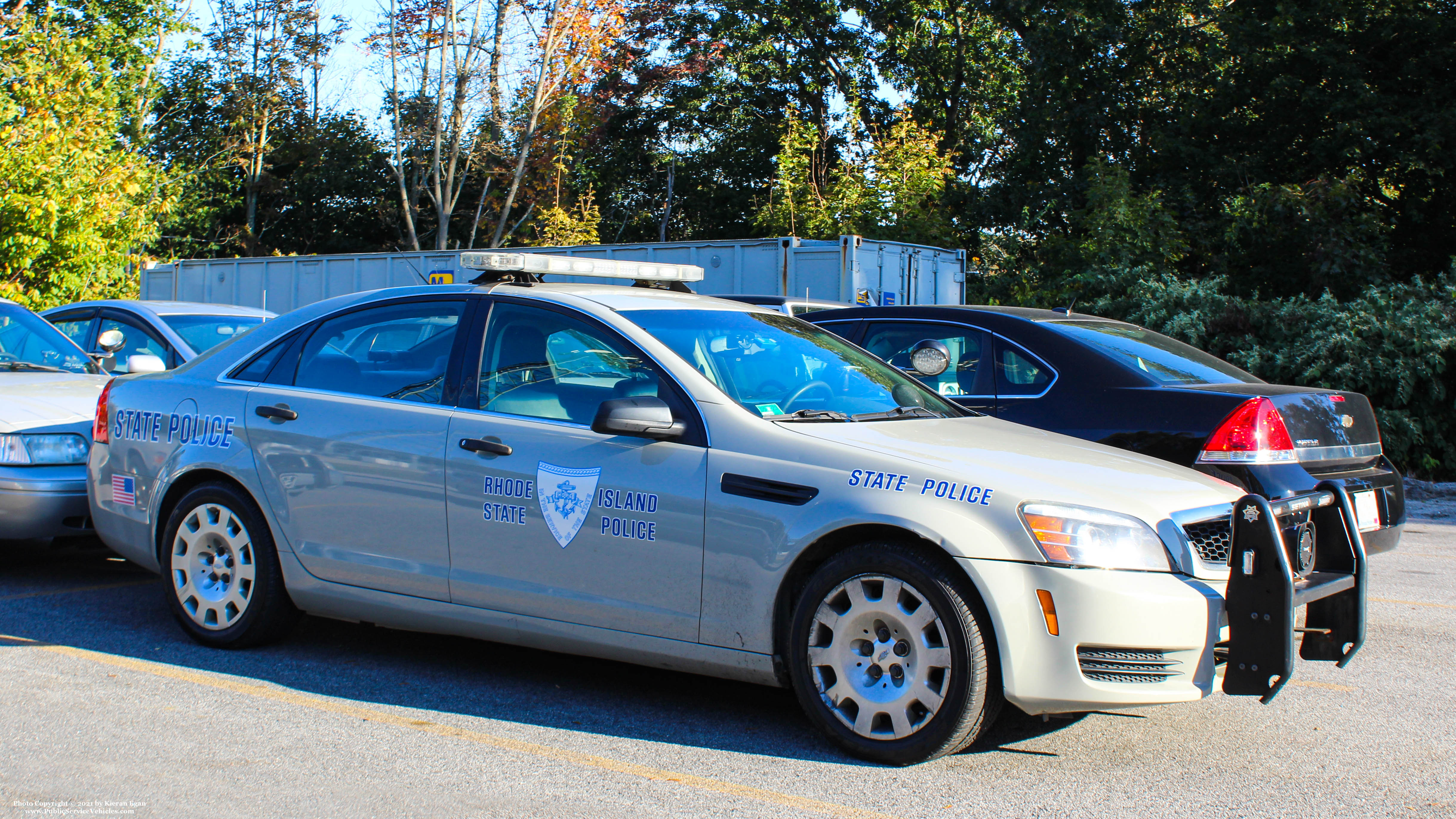A photo  of Rhode Island State Police
            Cruiser 995, a 2013 Chevrolet Caprice             taken by Kieran Egan