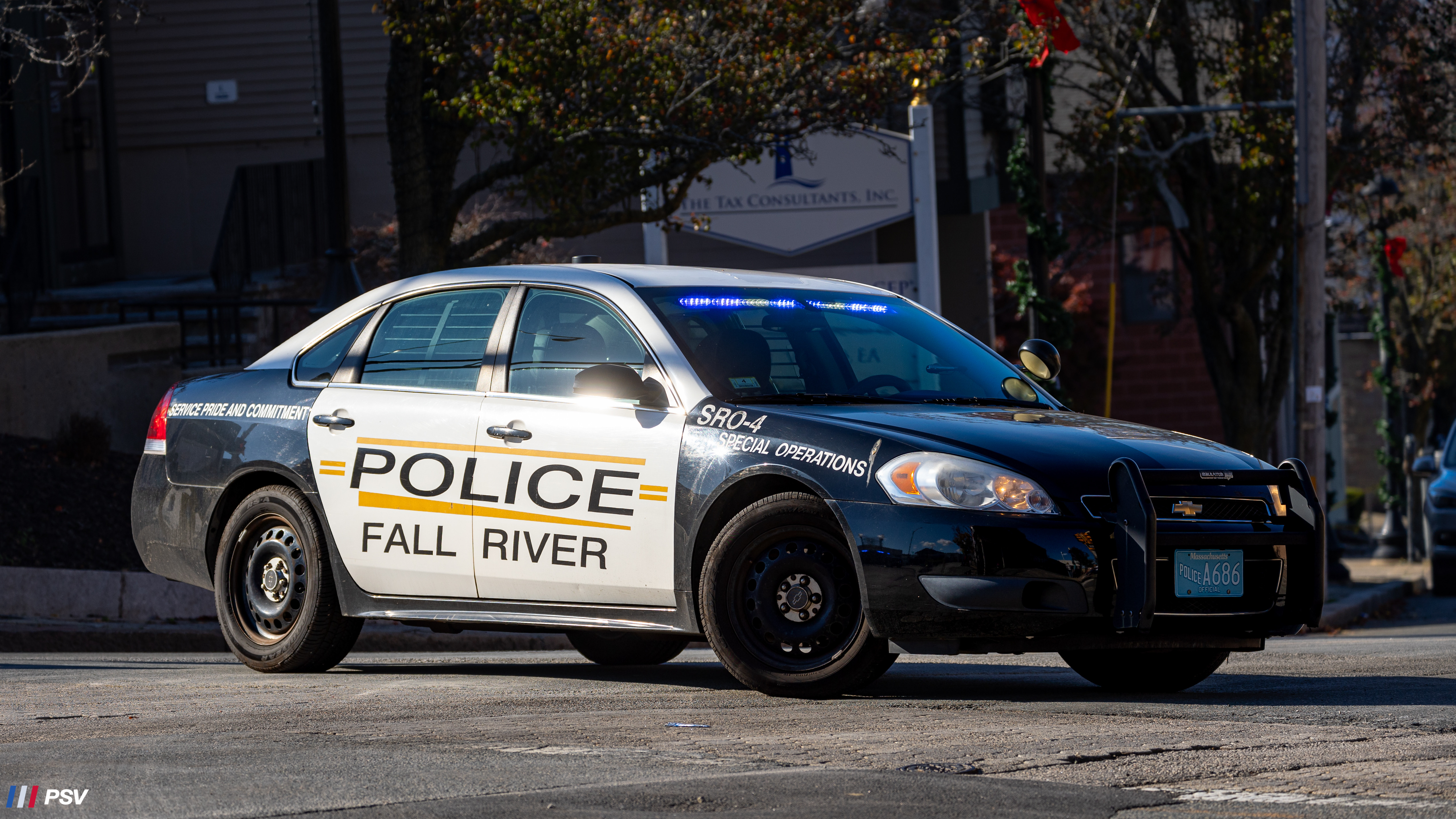 A photo  of Fall River Police
            SRO-4, a 2013 Chevrolet Impala             taken by Kieran Egan