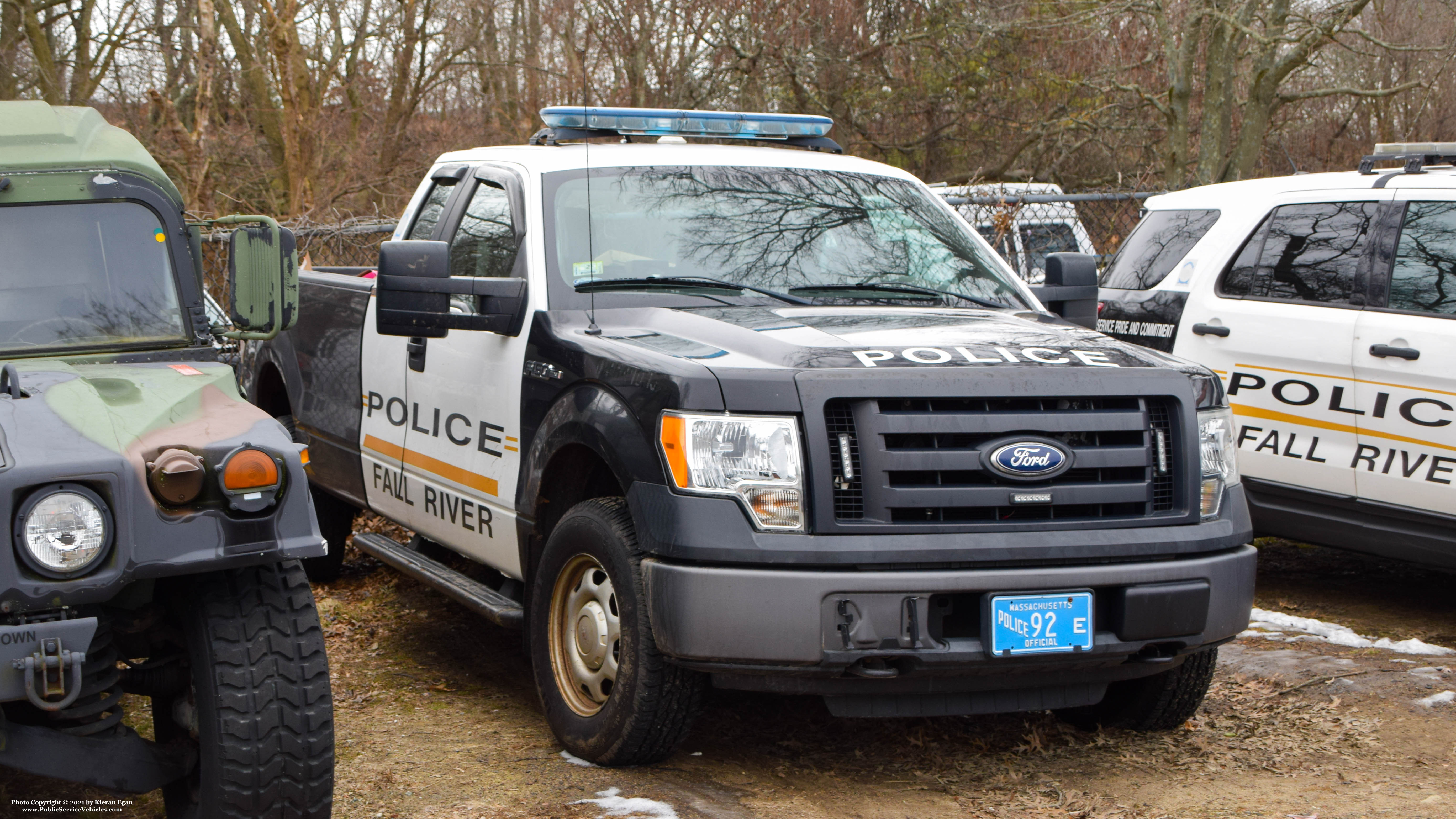 A photo  of Fall River Police
            Pickup, a 2010 Ford F-150 SuperCab             taken by Kieran Egan