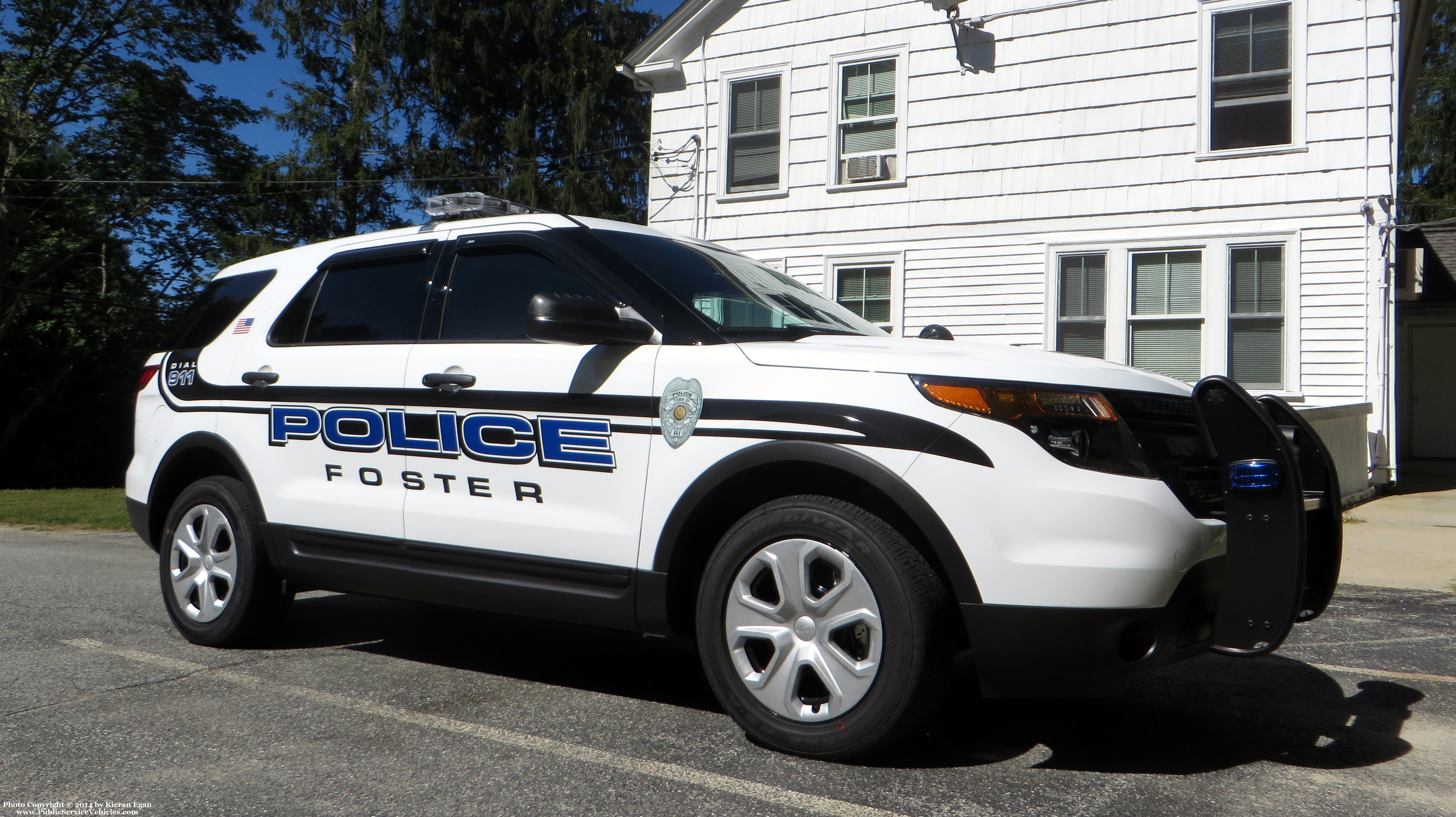 A photo  of Foster Police
            Cruiser 705, a 2015 Ford Police Interceptor Utility             taken by Kieran Egan