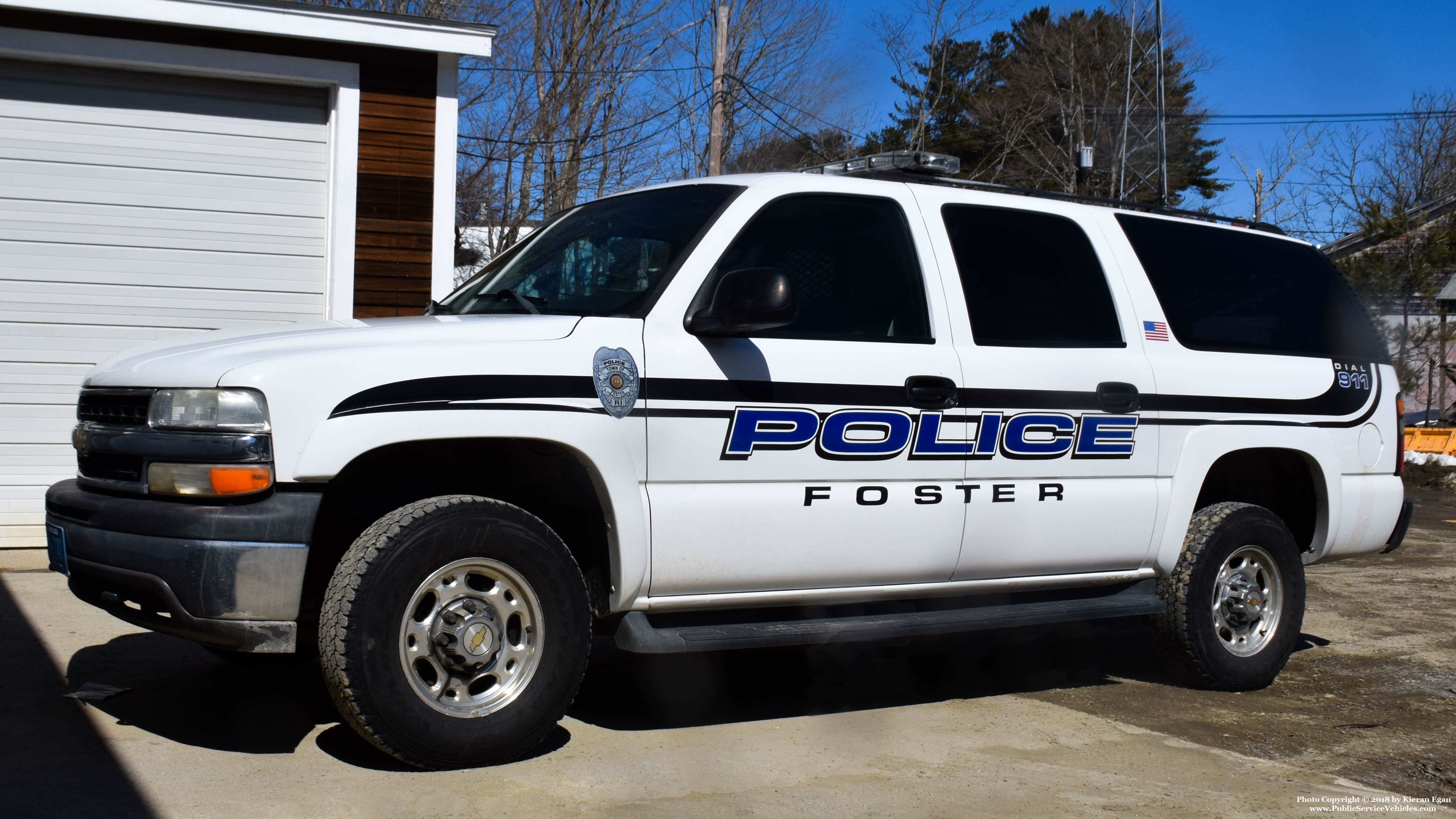 A photo  of Foster Police
            Cruiser 241, a 2005 Chevrolet Suburban             taken by Kieran Egan