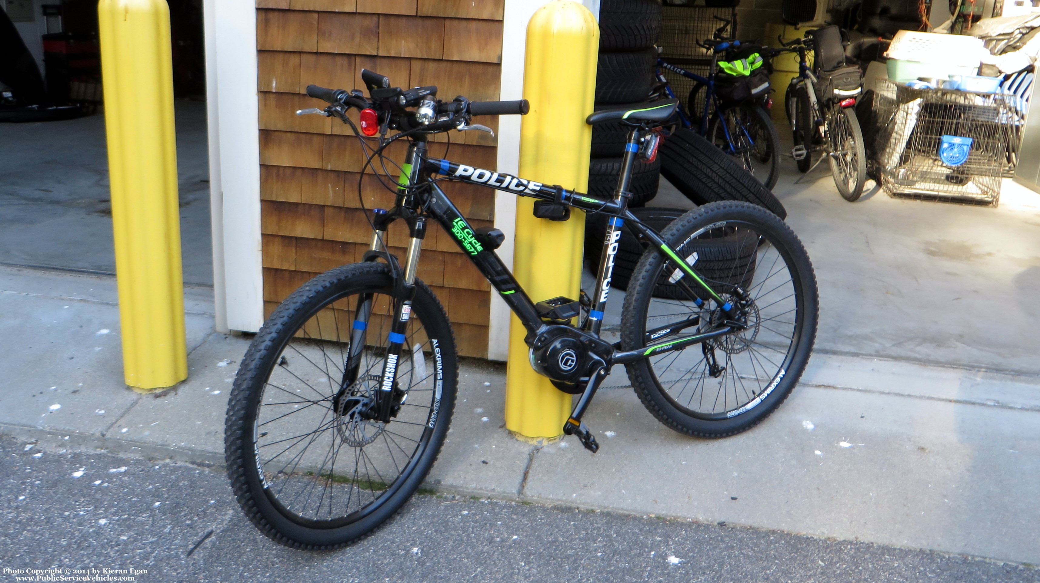 A photo of Barrington Police
Bike 5, a 2014 IE Cycle E3-Peak taken by Kieran Egan