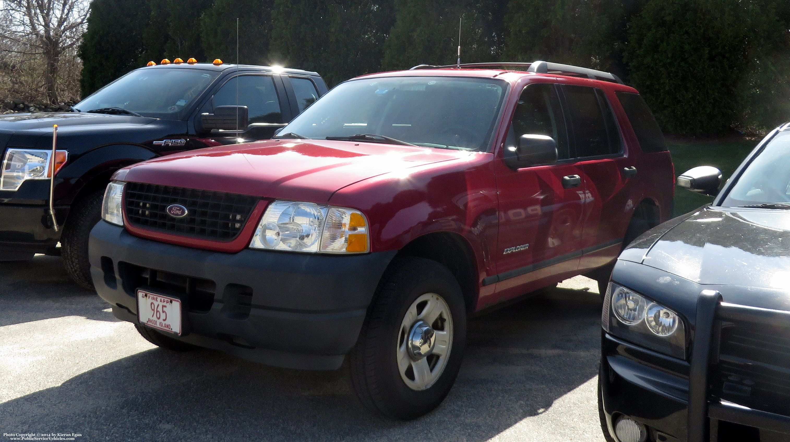 A photo  of Little Compton Fire
            Car 2, a 2002-2005 Ford Explorer             taken by Kieran Egan