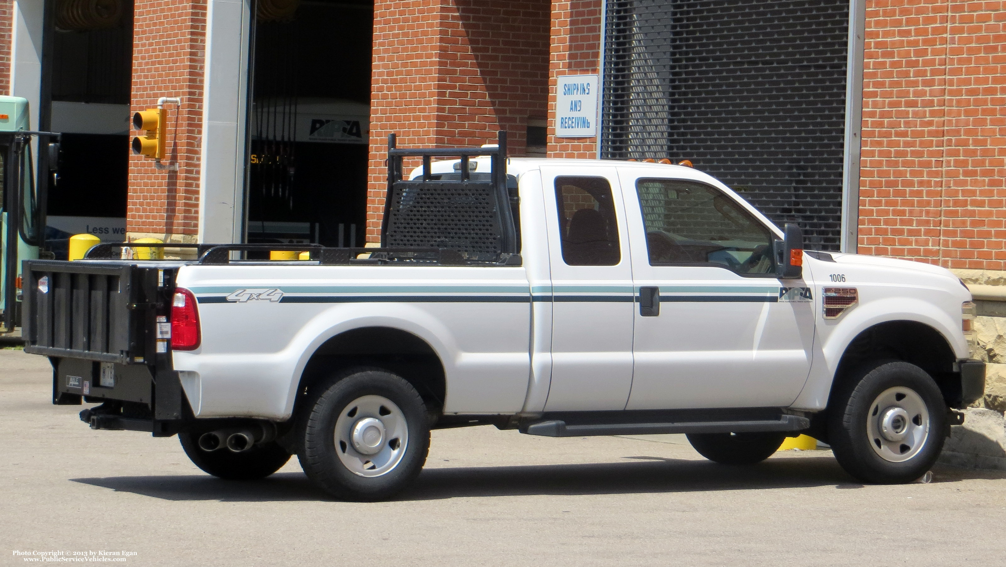 A photo  of Rhode Island Public Transit Authority
            Truck 41006, a 2010 Ford F-250 XL Super Cab             taken by Kieran Egan