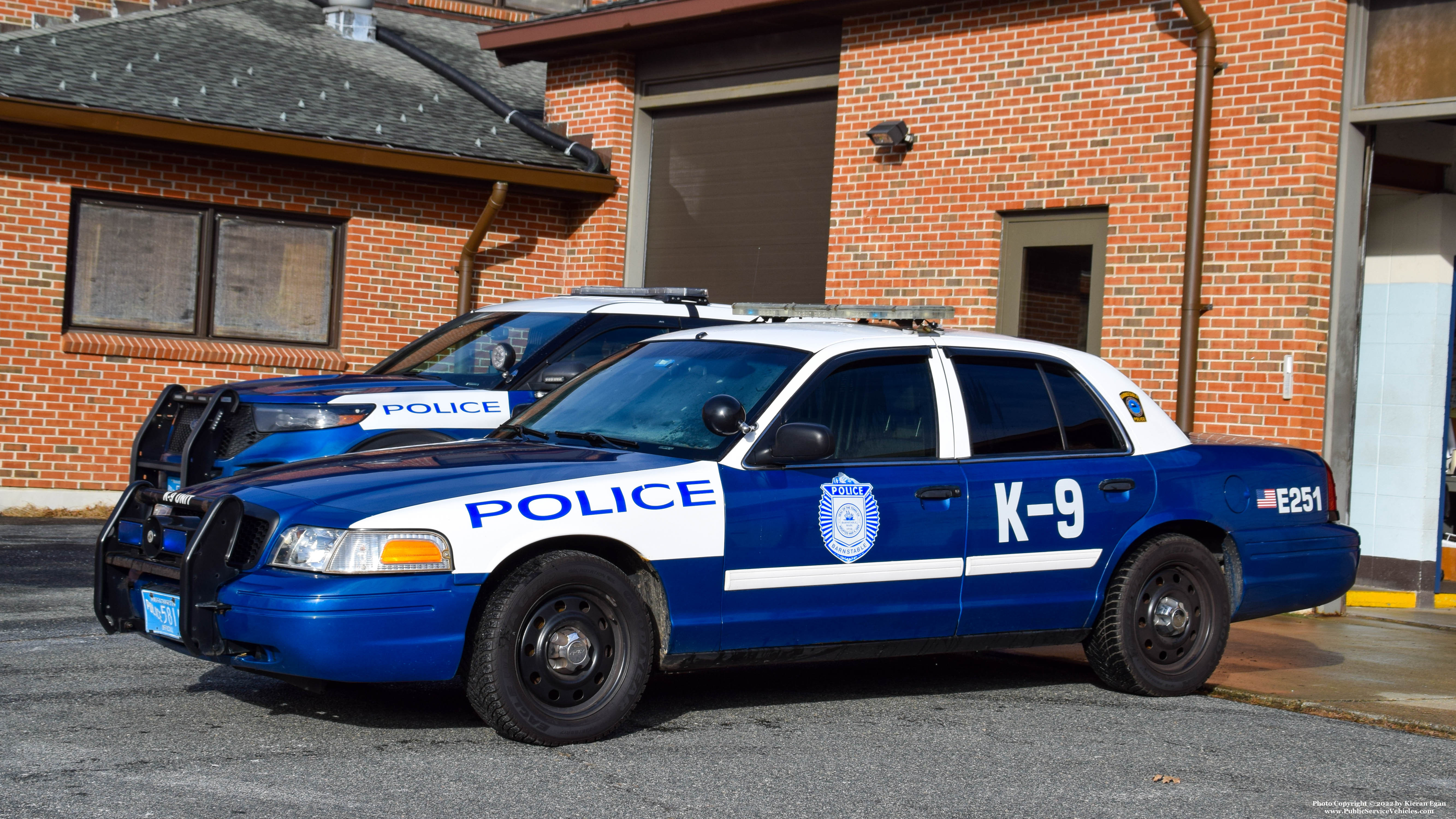 A photo  of Barnstable Police
            E-251, a 2009-2011 Ford Crown Victoria Police Interceptor             taken by Kieran Egan