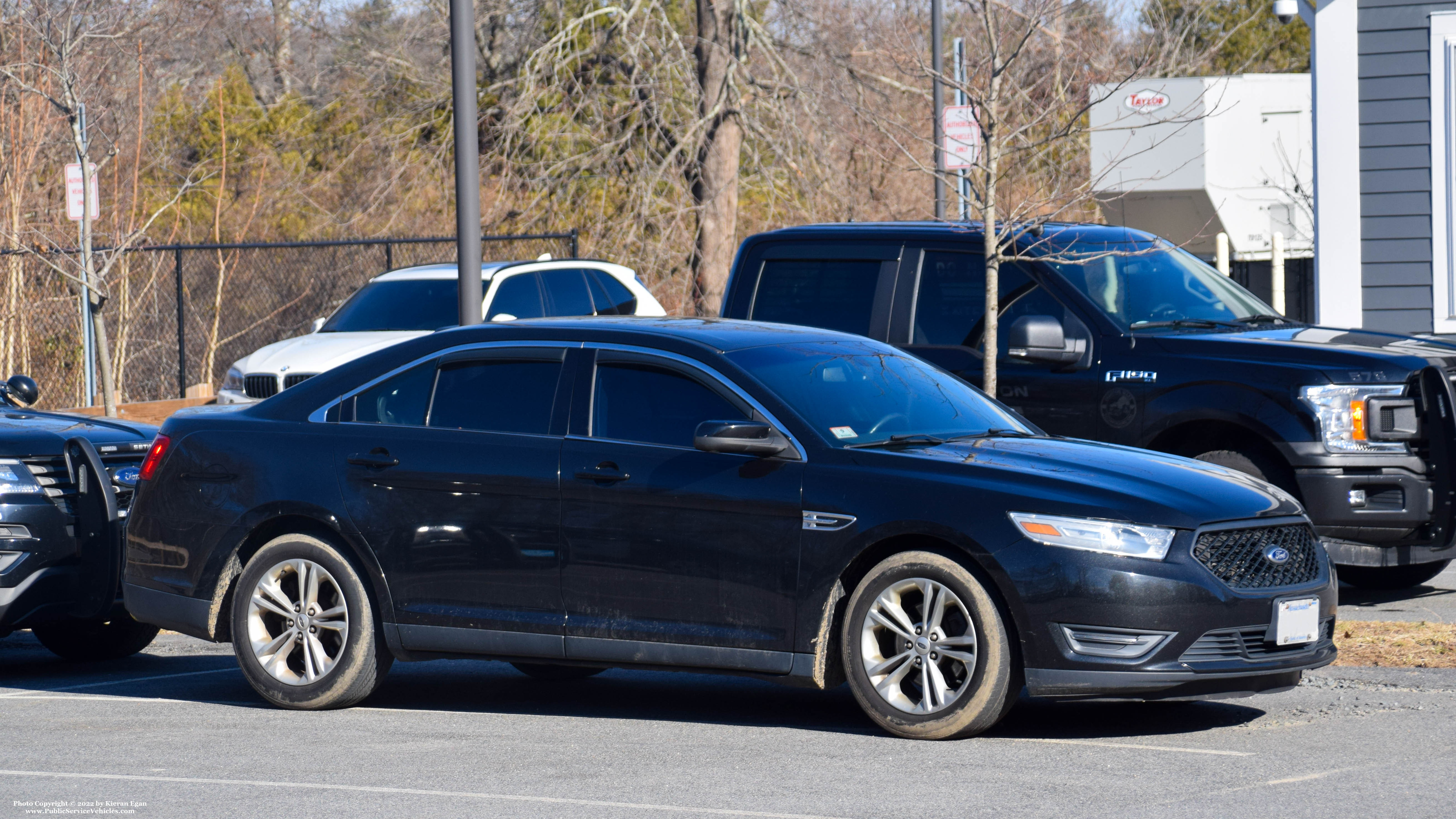 A photo  of Dighton Police
            Unmarked Unit, a 2014 Ford Police Interceptor Sedan             taken by Kieran Egan