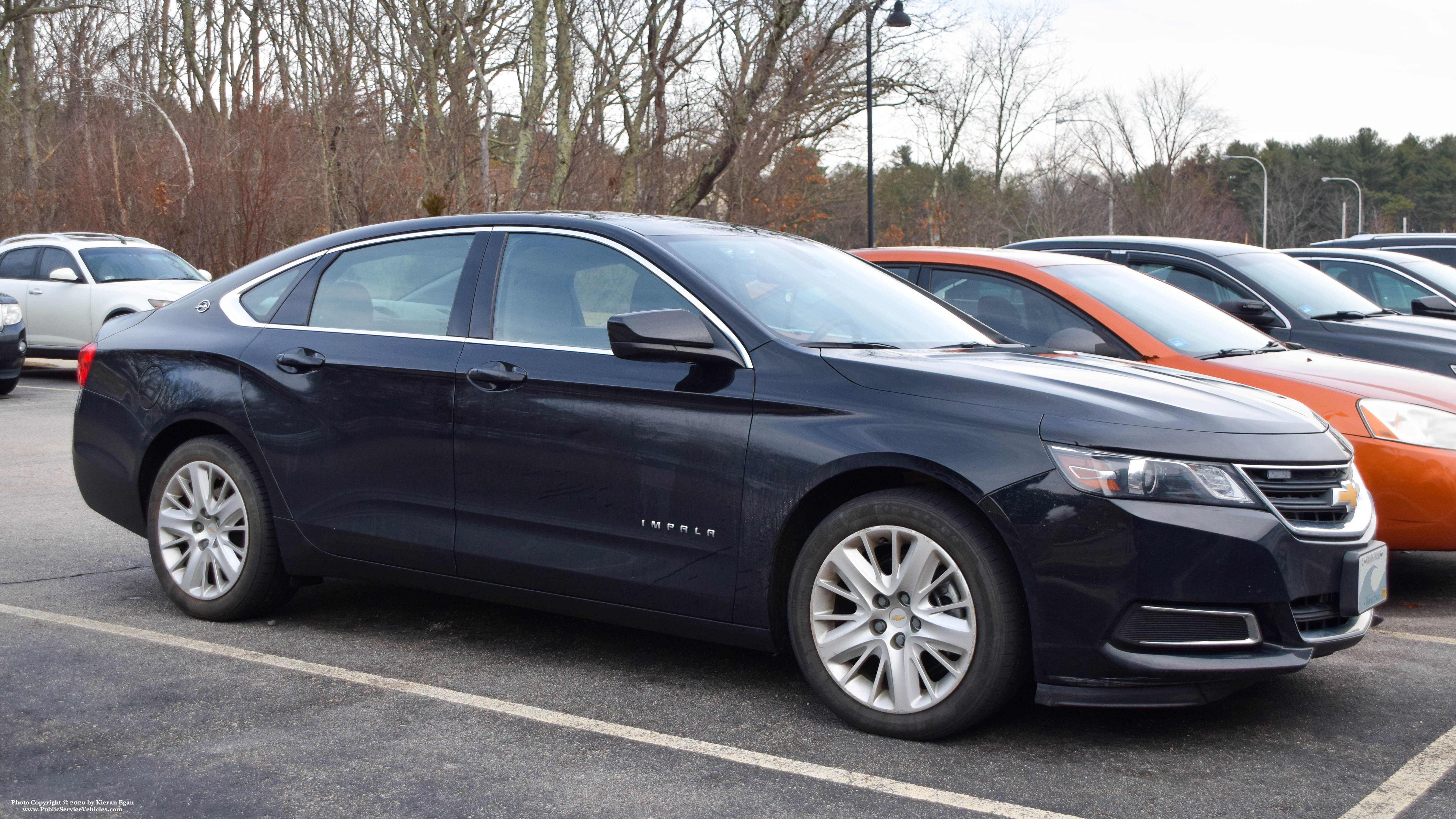 A photo  of Rhode Island State Police
            Unmarked Unit, a 2014-2020 Chevrolet Impala             taken by Kieran Egan