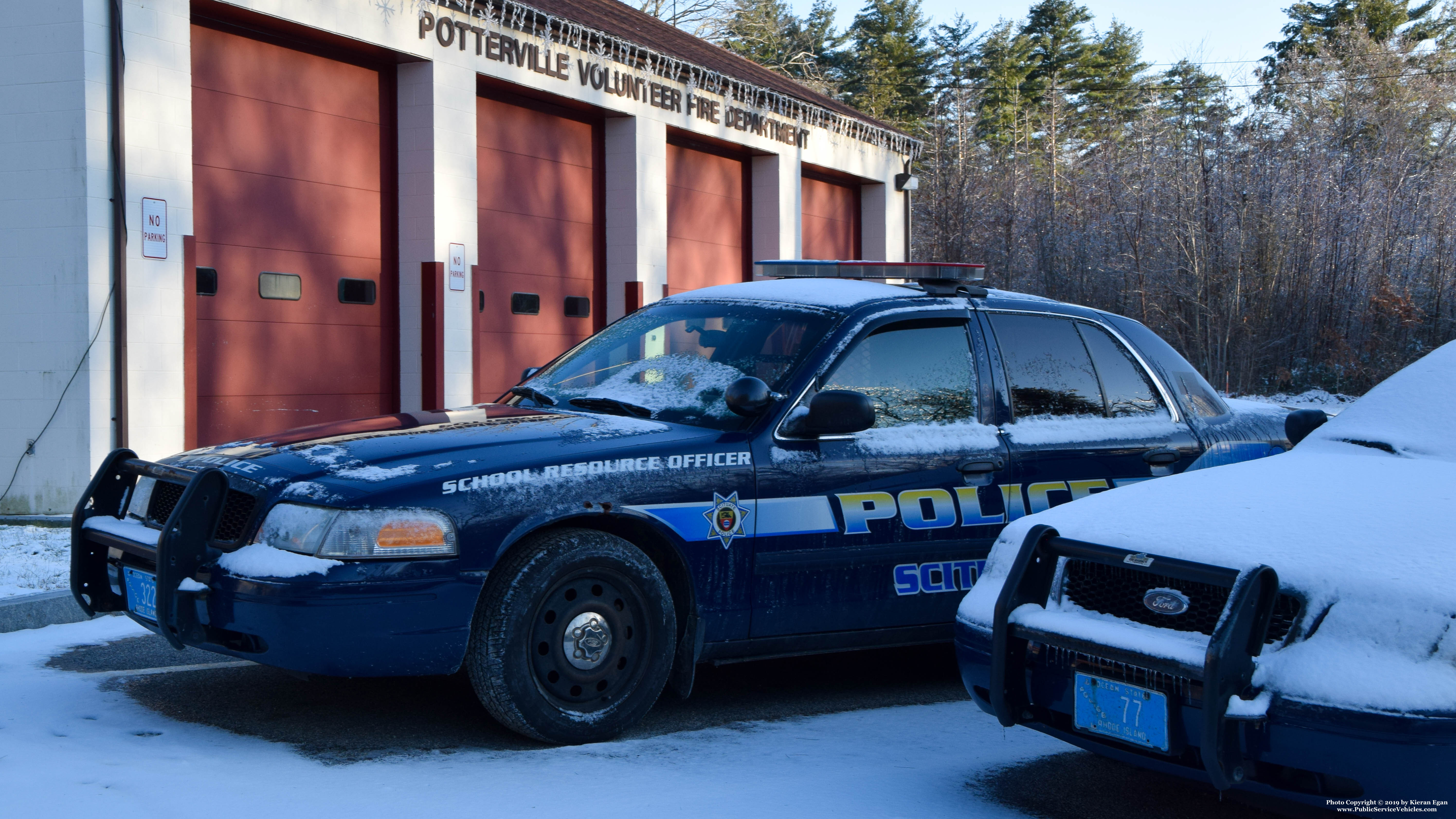 A photo  of Scituate Police
            Cruiser 3225, a 2011 Ford Crown Victoria Police Interceptor             taken by Kieran Egan