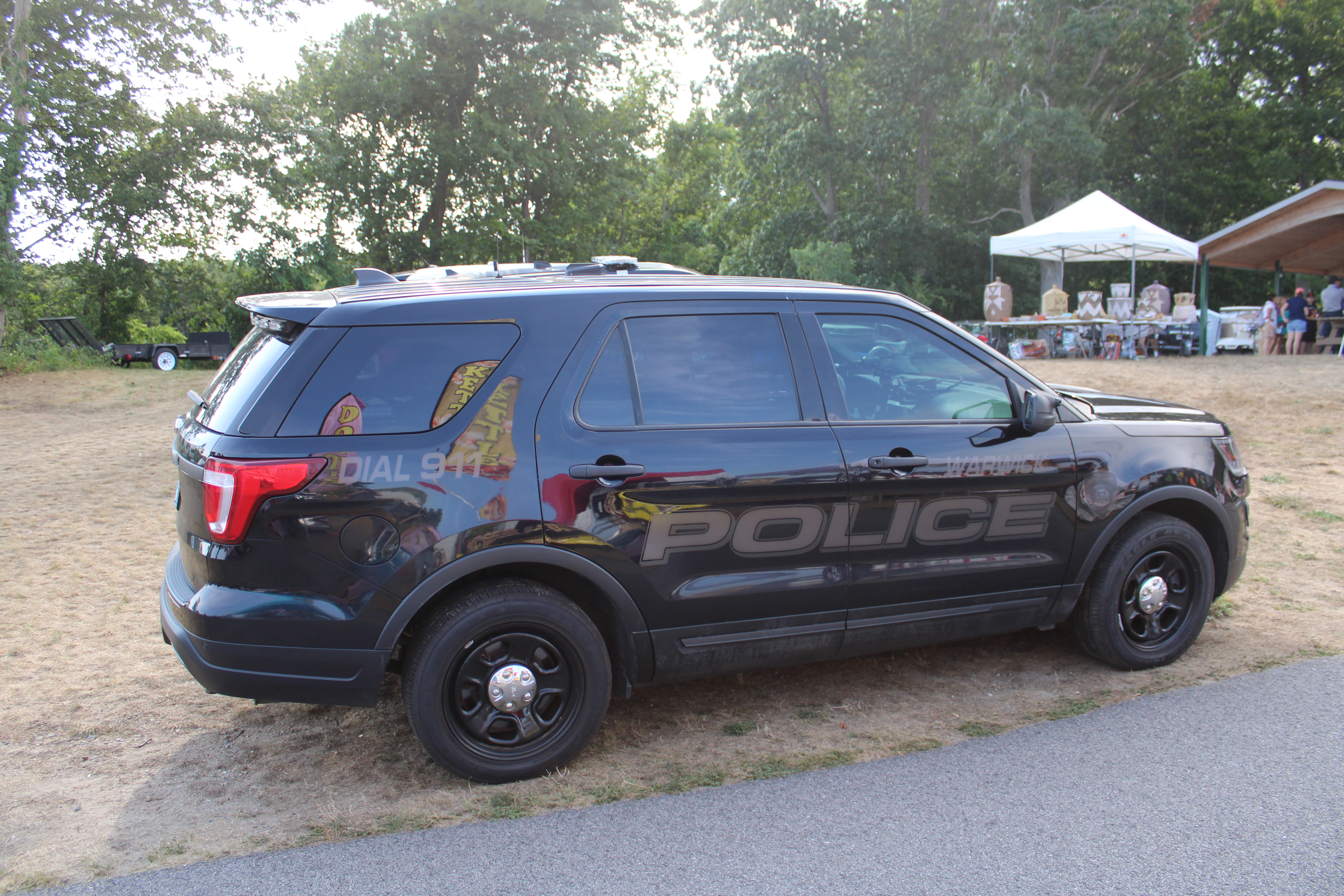 A photo  of Warwick Police
            K9-3, a 2019 Ford Police Interceptor Utility             taken by @riemergencyvehicles