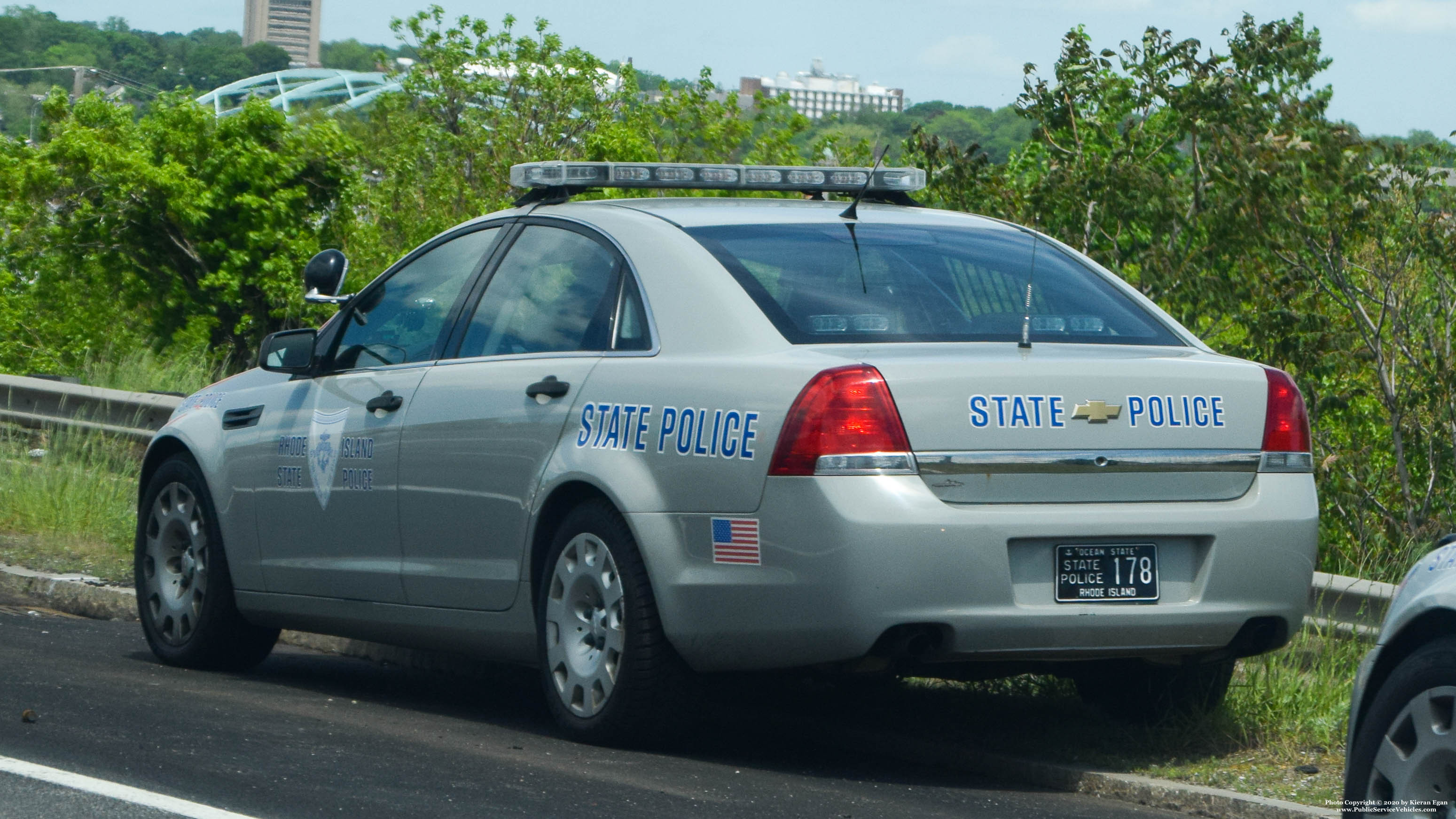 A photo  of Rhode Island State Police
            Cruiser 178, a 2013 Chevrolet Caprice             taken by Kieran Egan