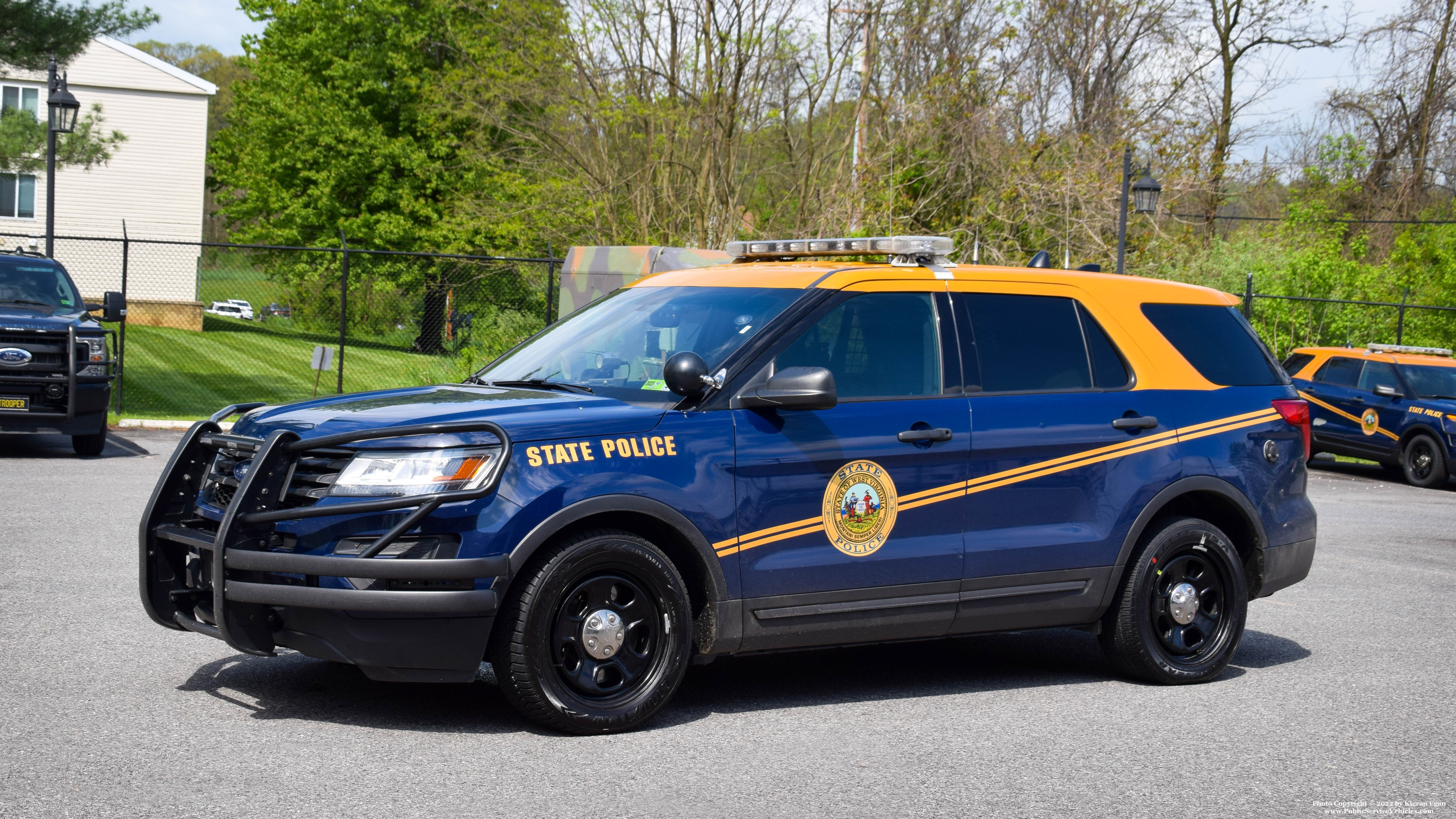 A photo  of West Virginia State Police
            Cruiser 236, a 2018 Ford Police Interceptor Utility             taken by Kieran Egan