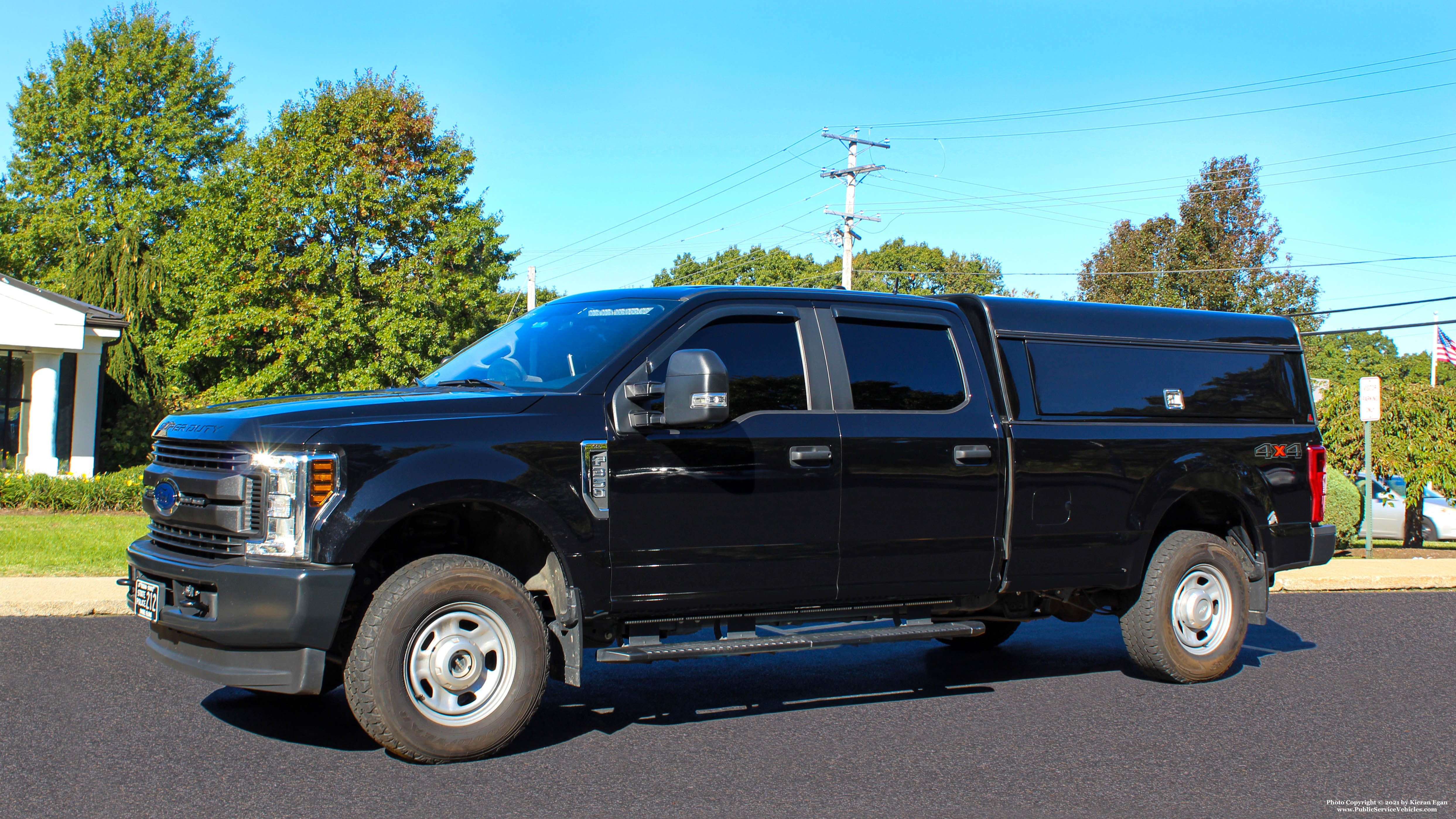 A photo  of Rhode Island State Police
            Cruiser 212, a 2019 Ford F-350 Crew Cab             taken by Kieran Egan
