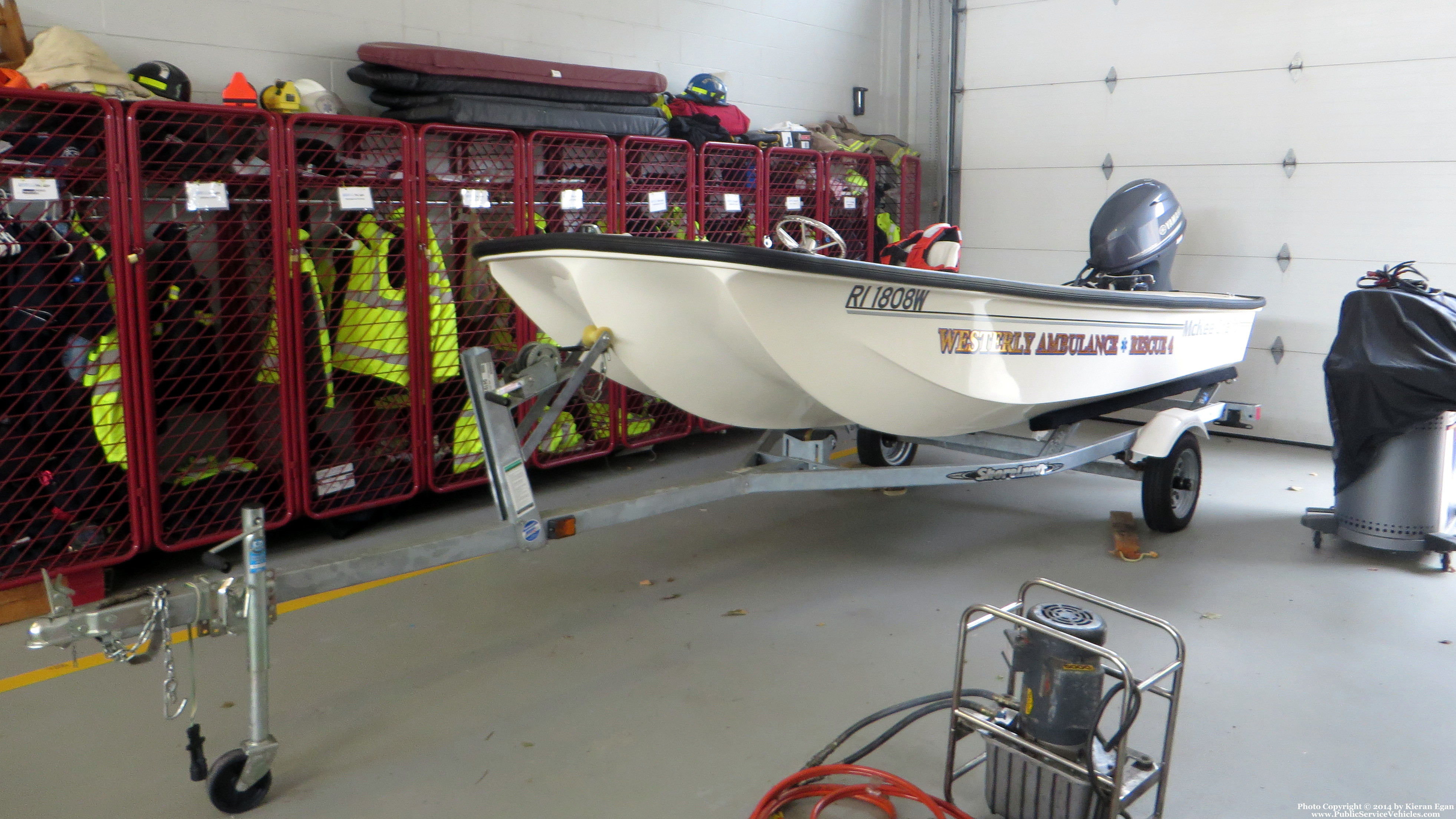 A photo  of Westerly Ambulance Corps
            Rescue 4, a 1990-2014 Marine Unit             taken by Kieran Egan