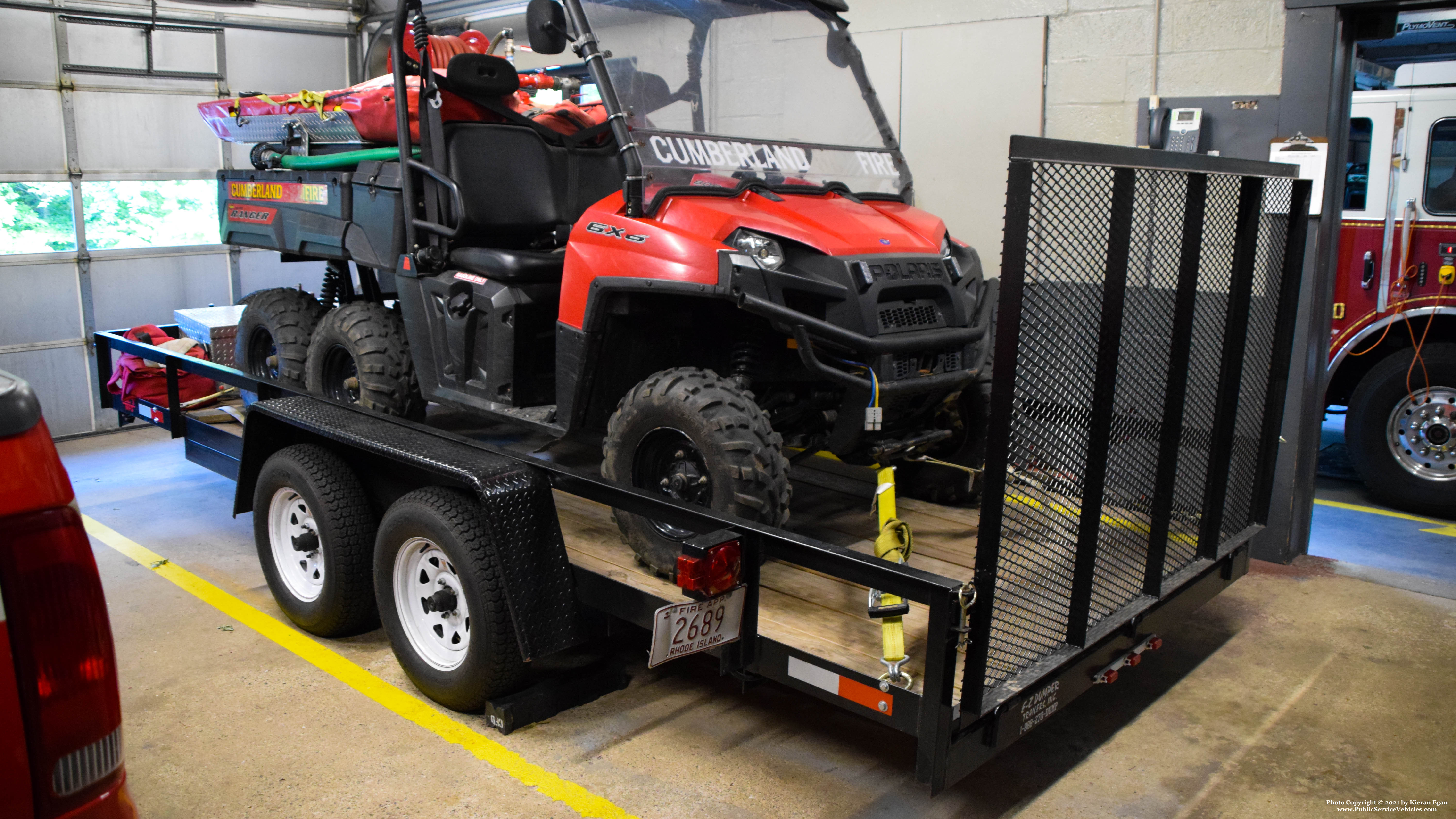 A photo  of Cumberland Fire
            ATV Trailer, a 2000-2015 Trailer             taken by Kieran Egan