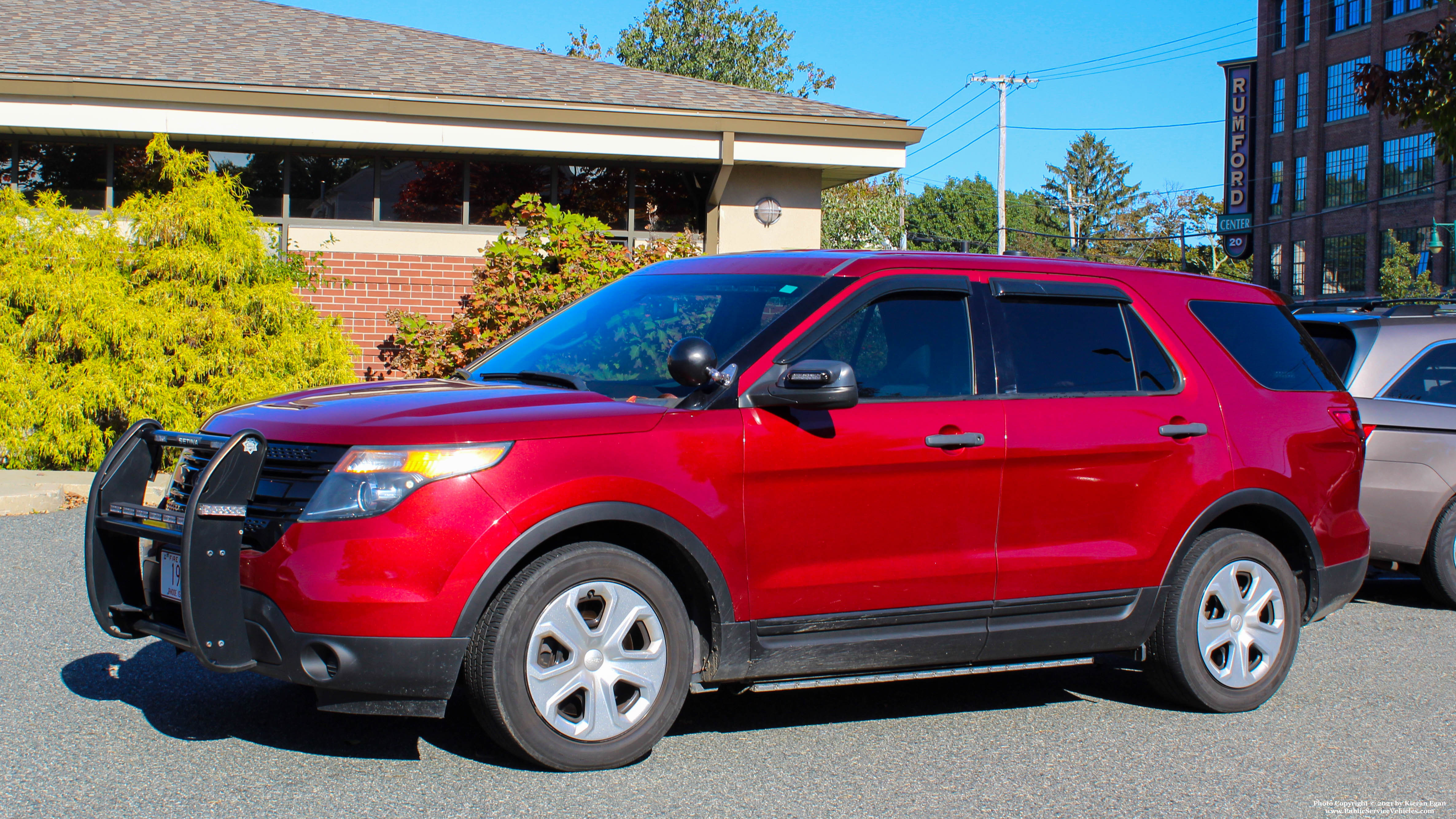A photo of East Providence Fire
Car 31, a 2014 Ford Police Interceptor Utility taken by Kieran Egan