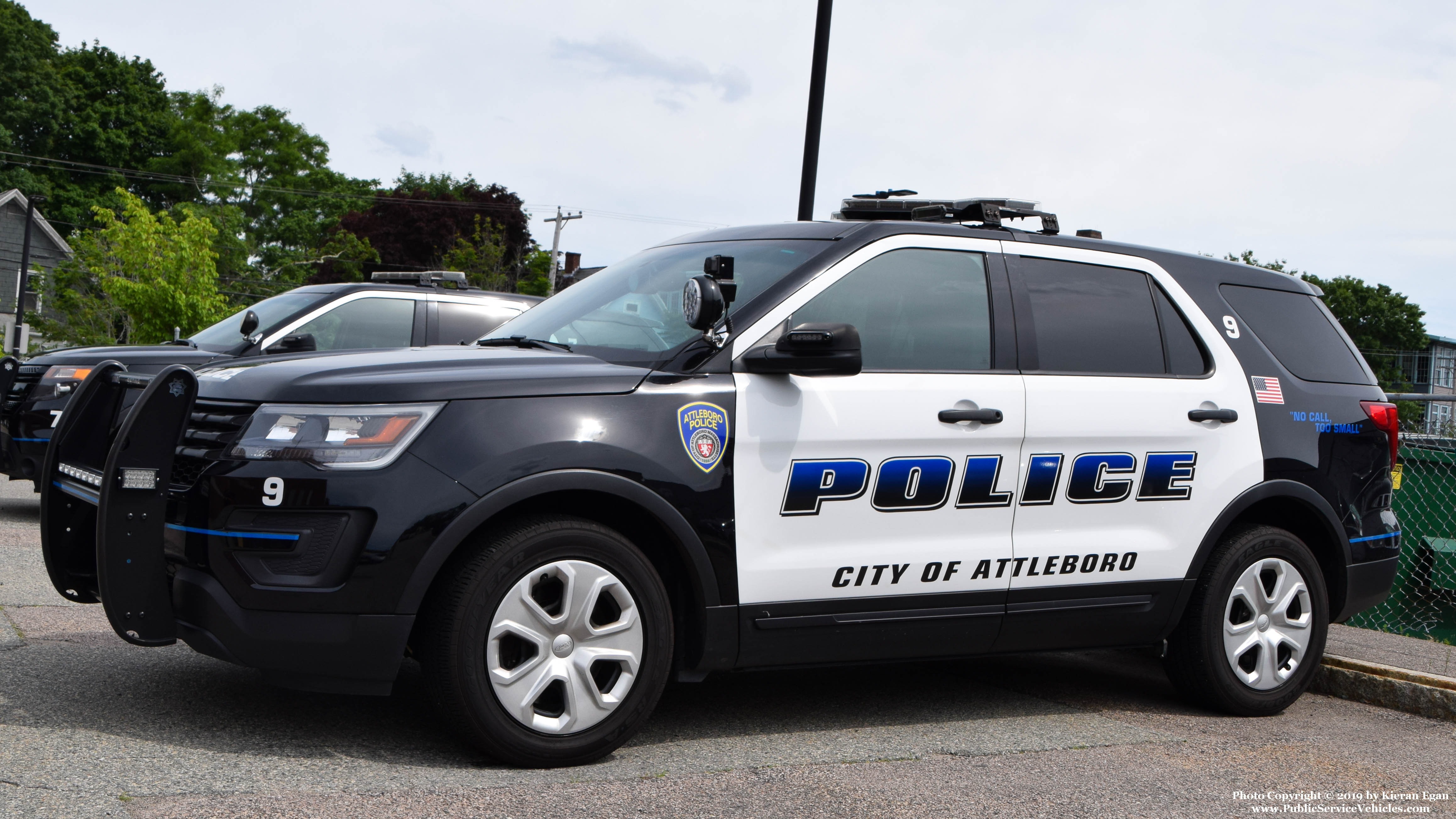 A photo  of Attleboro Police
            Car 9, a 2016-2019 Ford Police Interceptor Utility             taken by Kieran Egan
