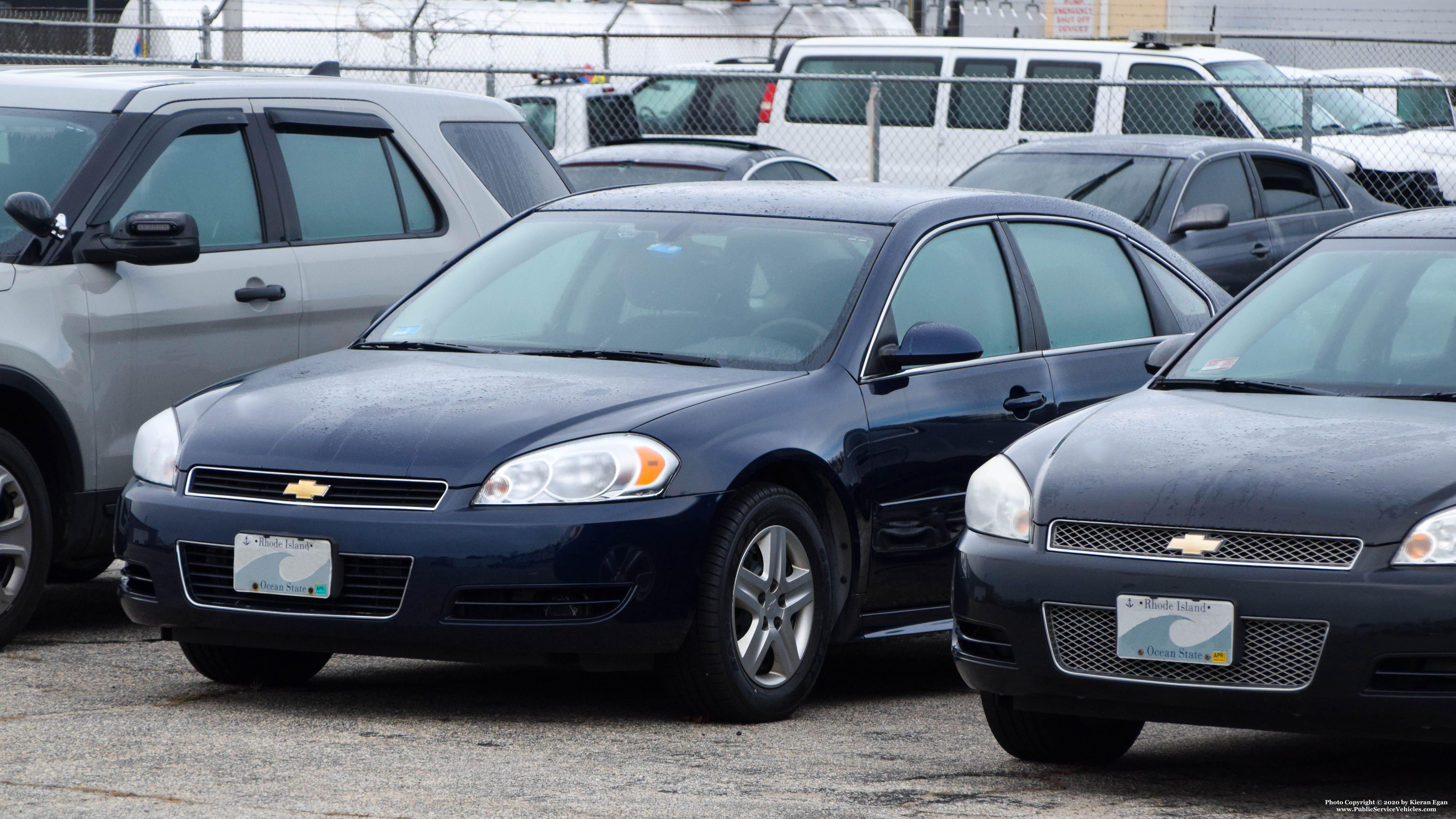 A photo  of Rhode Island State Police
            Unmarked Unit, a 2005-2013 Chevrolet Impala             taken by Kieran Egan