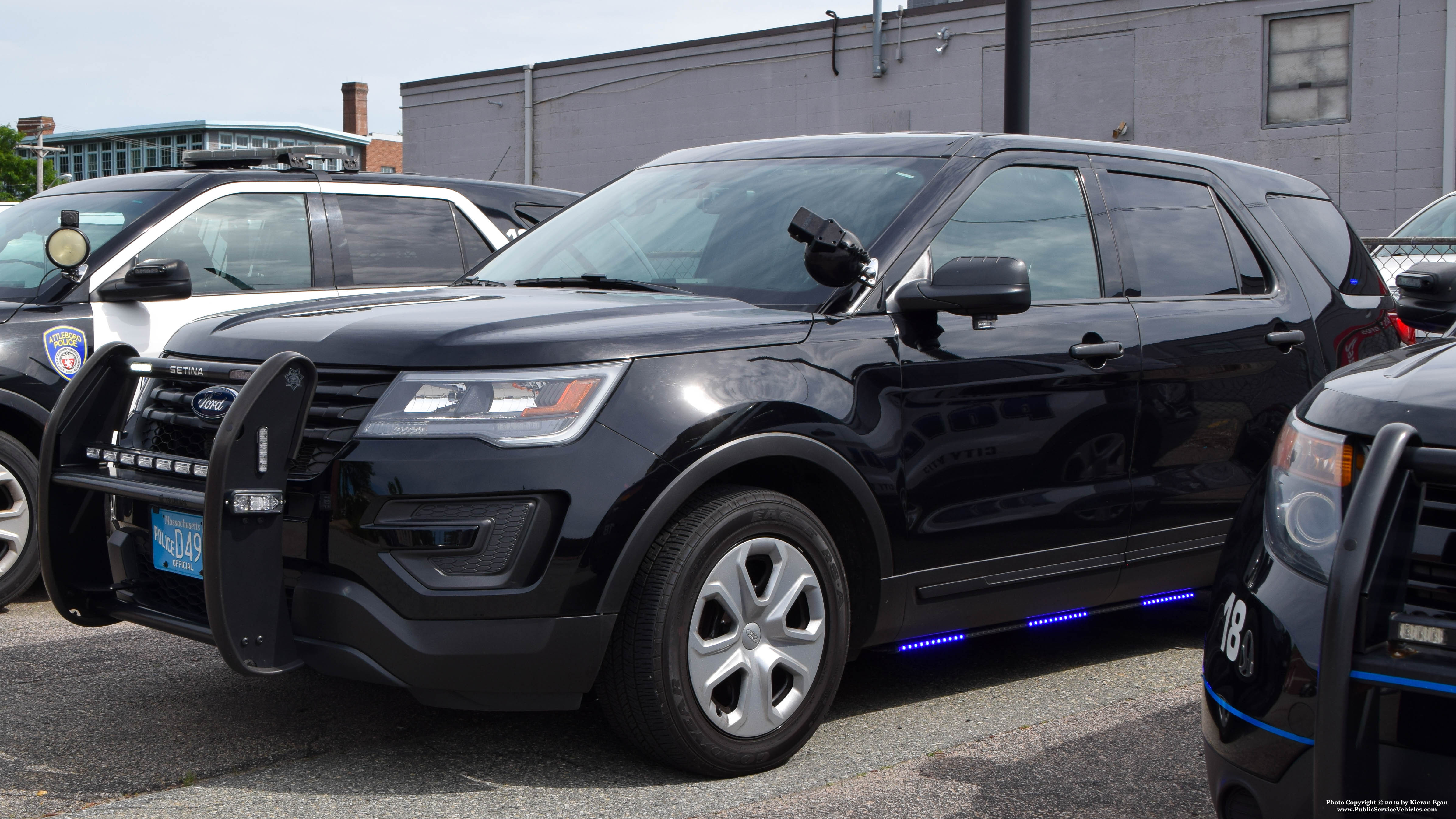 A photo  of Attleboro Police
            Car 17, a 2017 Ford Police Interceptor Utility             taken by Kieran Egan