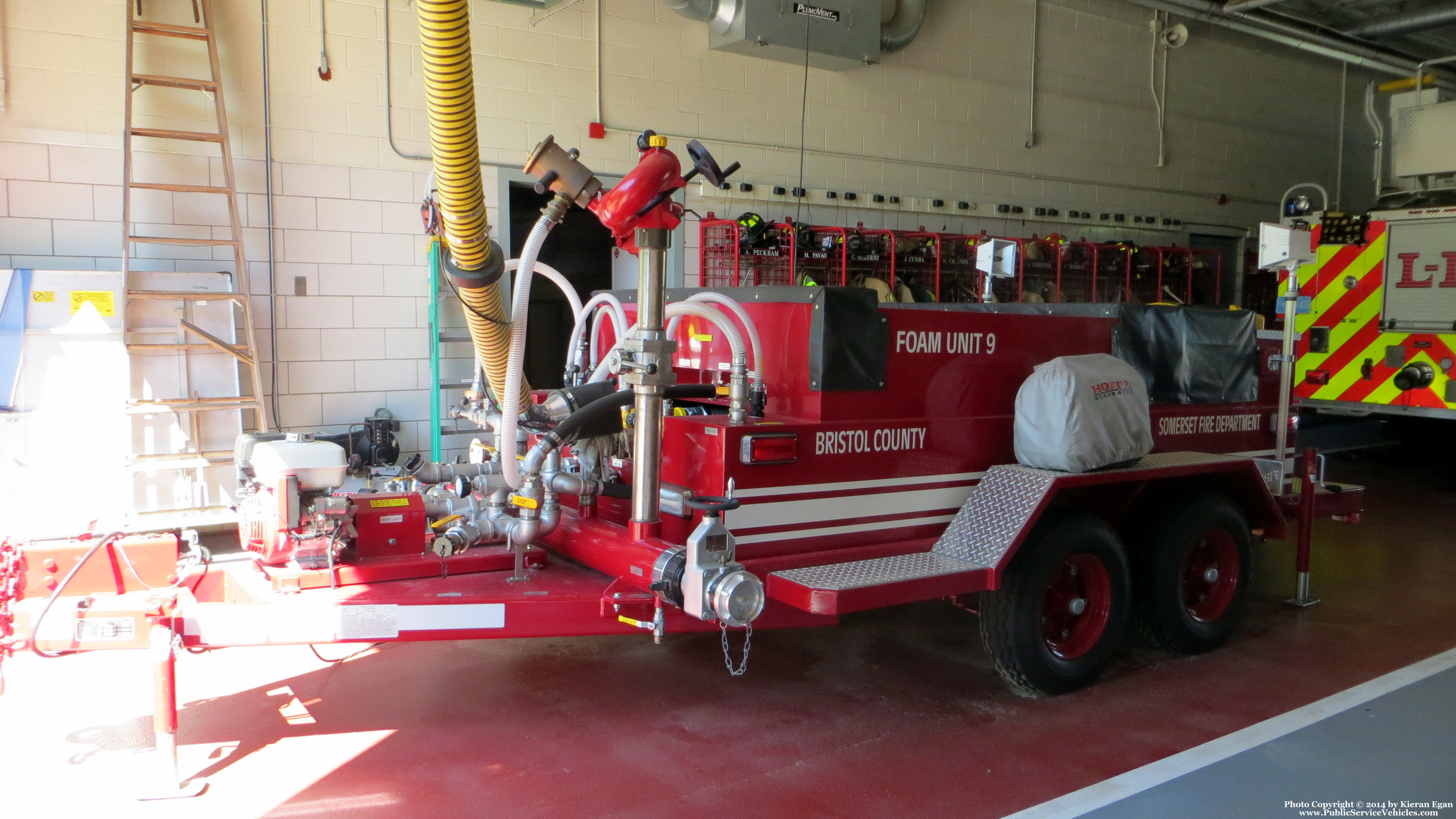 A photo  of Somerset Fire
            Foam Trailer 9, a 1990-2014 Foam Trailer             taken by Kieran Egan