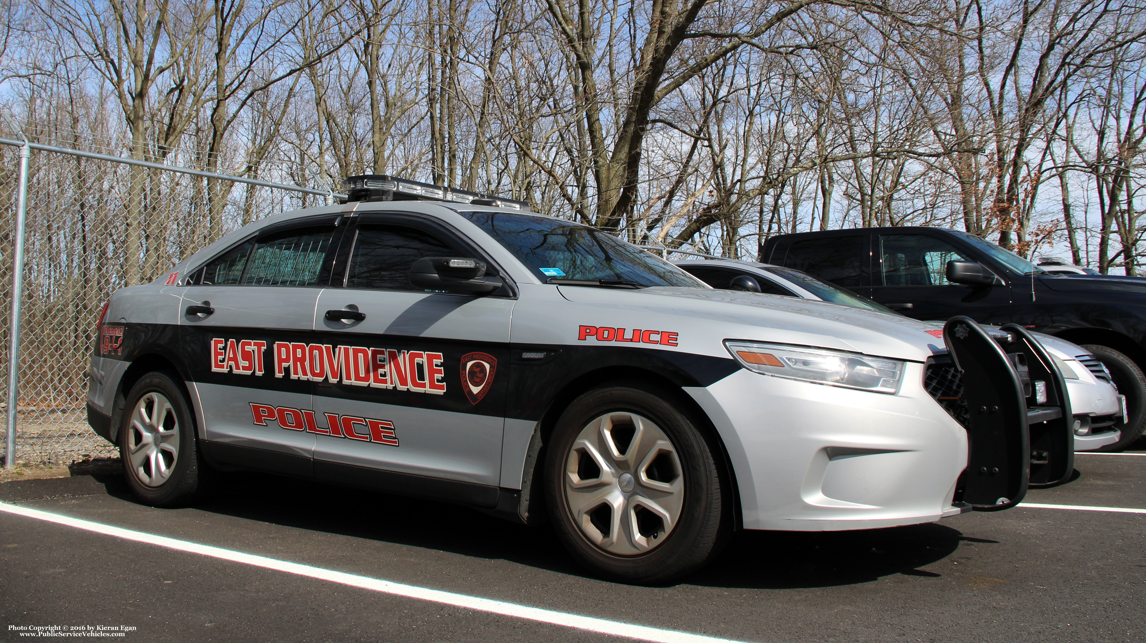 A photo  of East Providence Police
            Car 11, a 2013 Ford Police Interceptor Sedan             taken by Kieran Egan