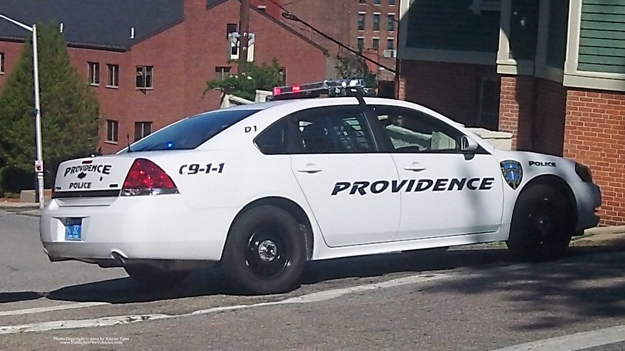 A photo  of Providence Police
            Cruiser 32, a 2006-2012 Chevrolet Impala             taken by Kieran Egan