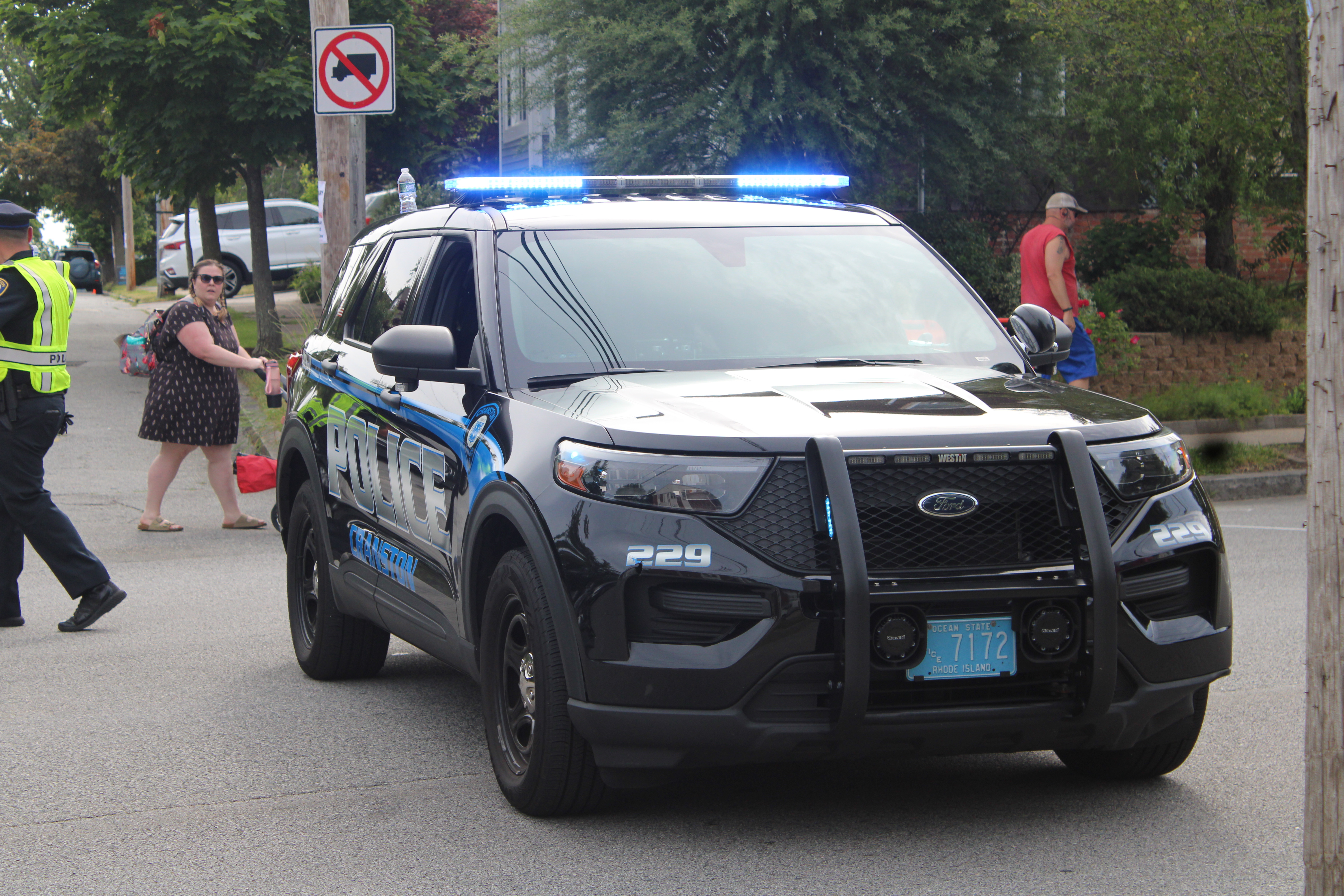 A photo  of Cranston Police
            Cruiser 229, a 2020 Ford Police Interceptor Utility             taken by @riemergencyvehicles