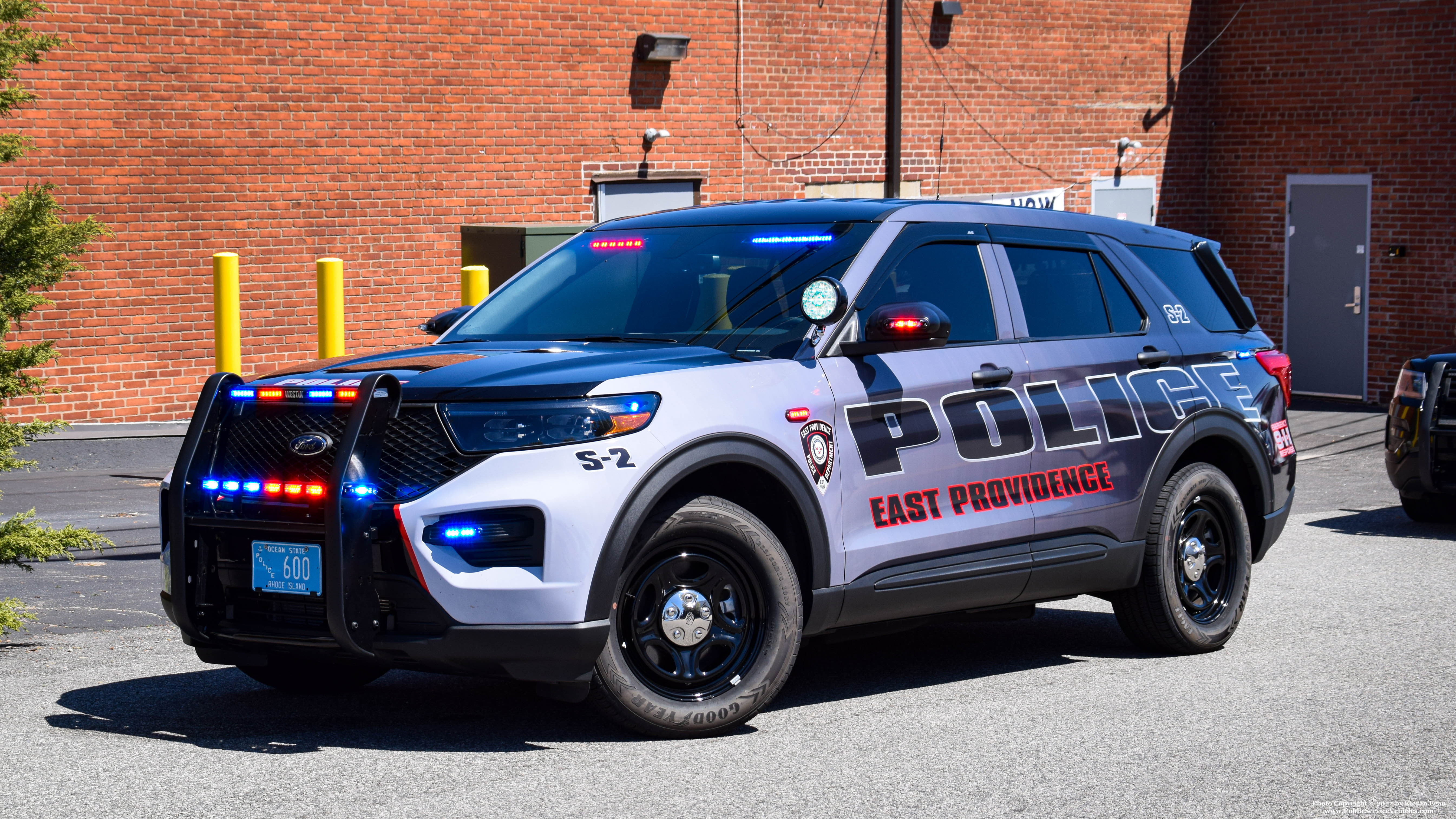 A photo  of East Providence Police
            Supervisor 2, a 2021 Ford Police Interceptor Utility             taken by Kieran Egan