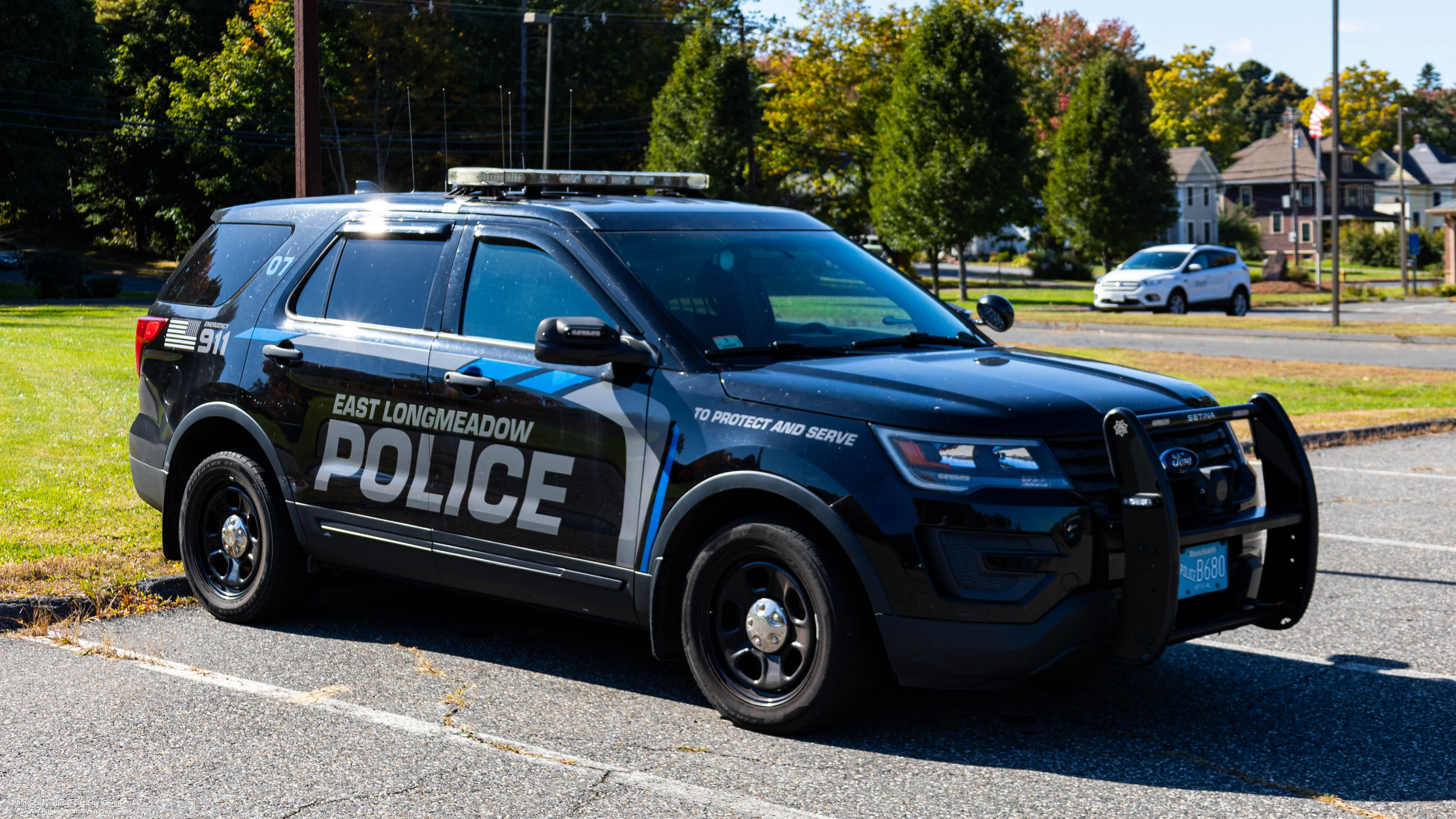 A photo  of East Longmeadow Police
            Car 7, a 2017 Ford Police Interceptor Utility             taken by Kieran Egan