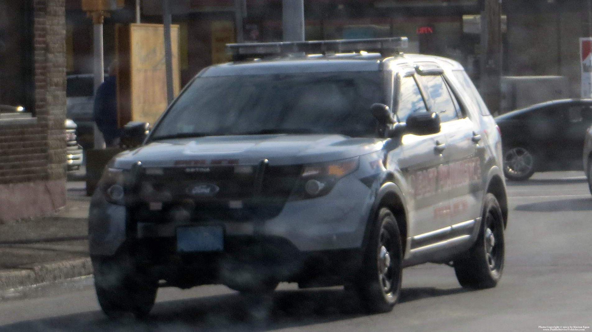 A photo  of East Providence Police
            Car 1, a 2013 Ford Police Interceptor Utility             taken by Kieran Egan