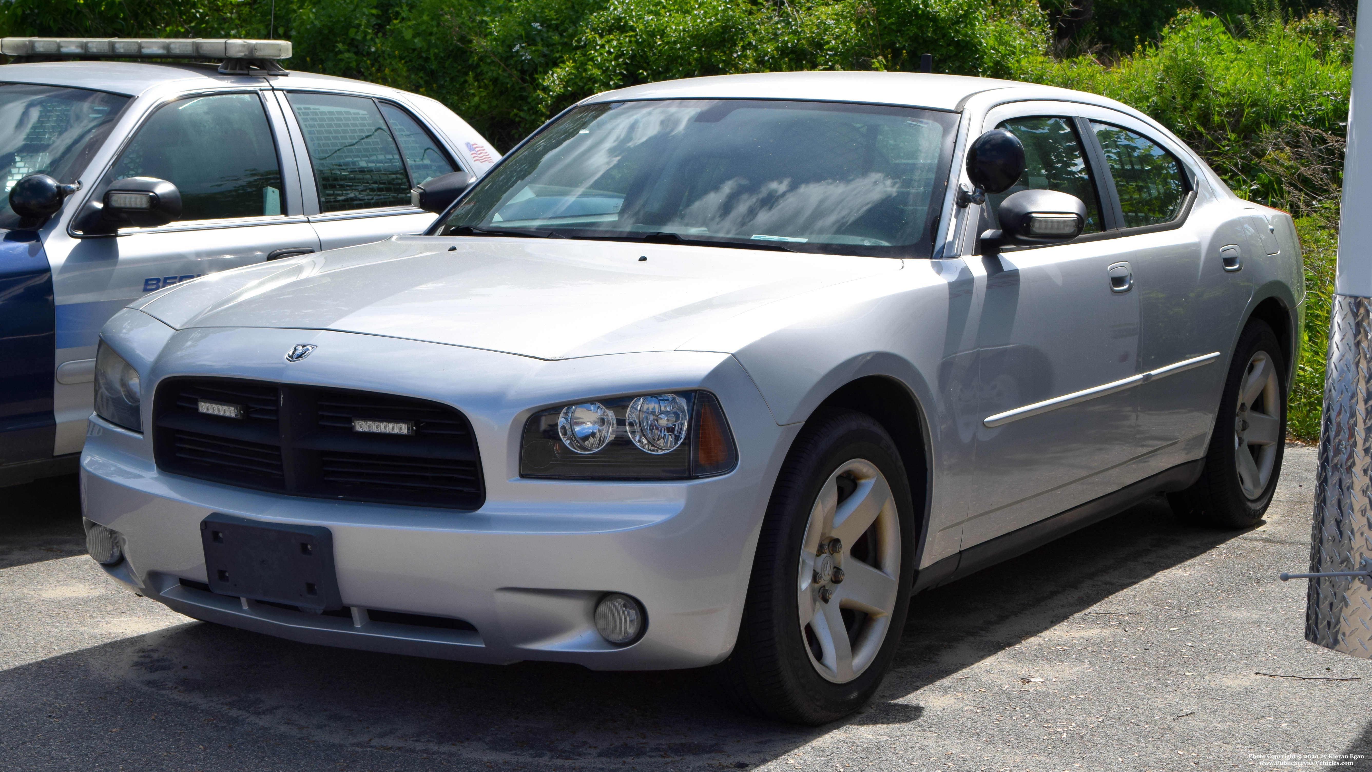 A photo  of Berkley Police
            Unmarked Unit, a 2006-2010 Dodge Charger             taken by Kieran Egan