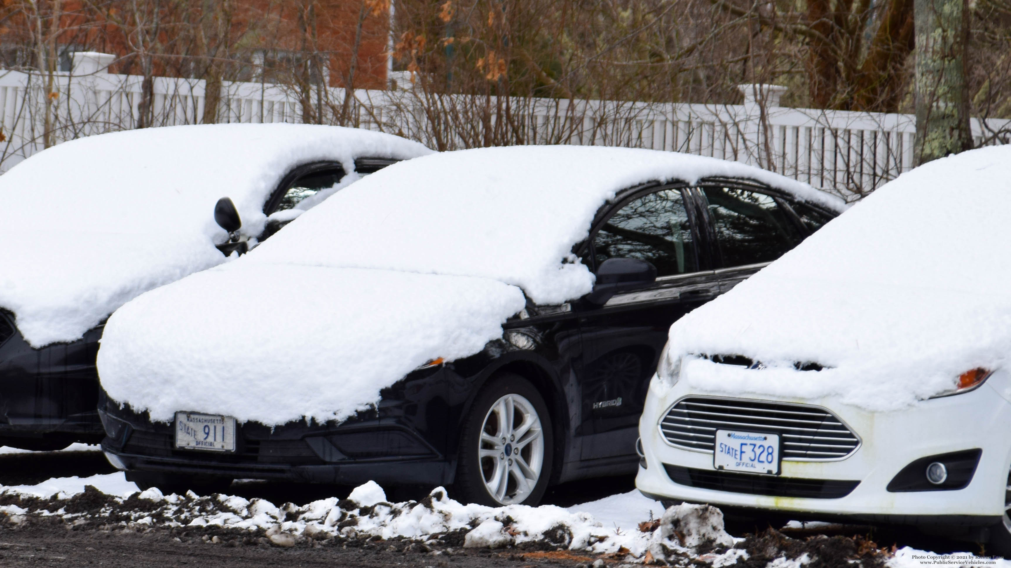 A photo  of Massachusetts Operational Services Division
            Car 911, a 2018 Ford Fusion Hybrid             taken by Kieran Egan