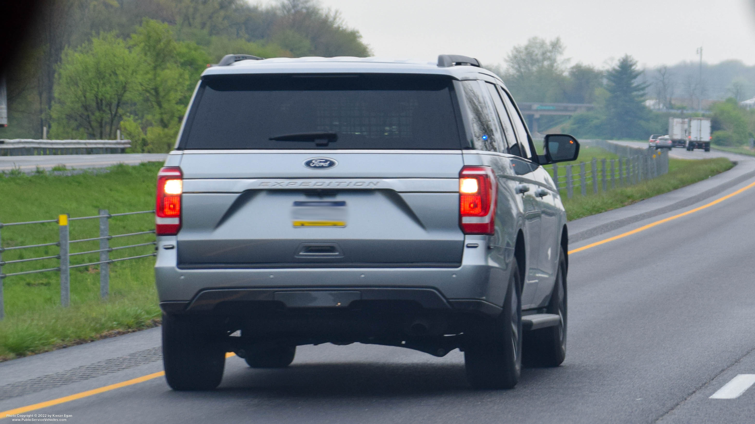 A photo  of Pennsylvania State Police
            Unmarked Unit, a 2018-2020 Ford Expedition             taken by Kieran Egan