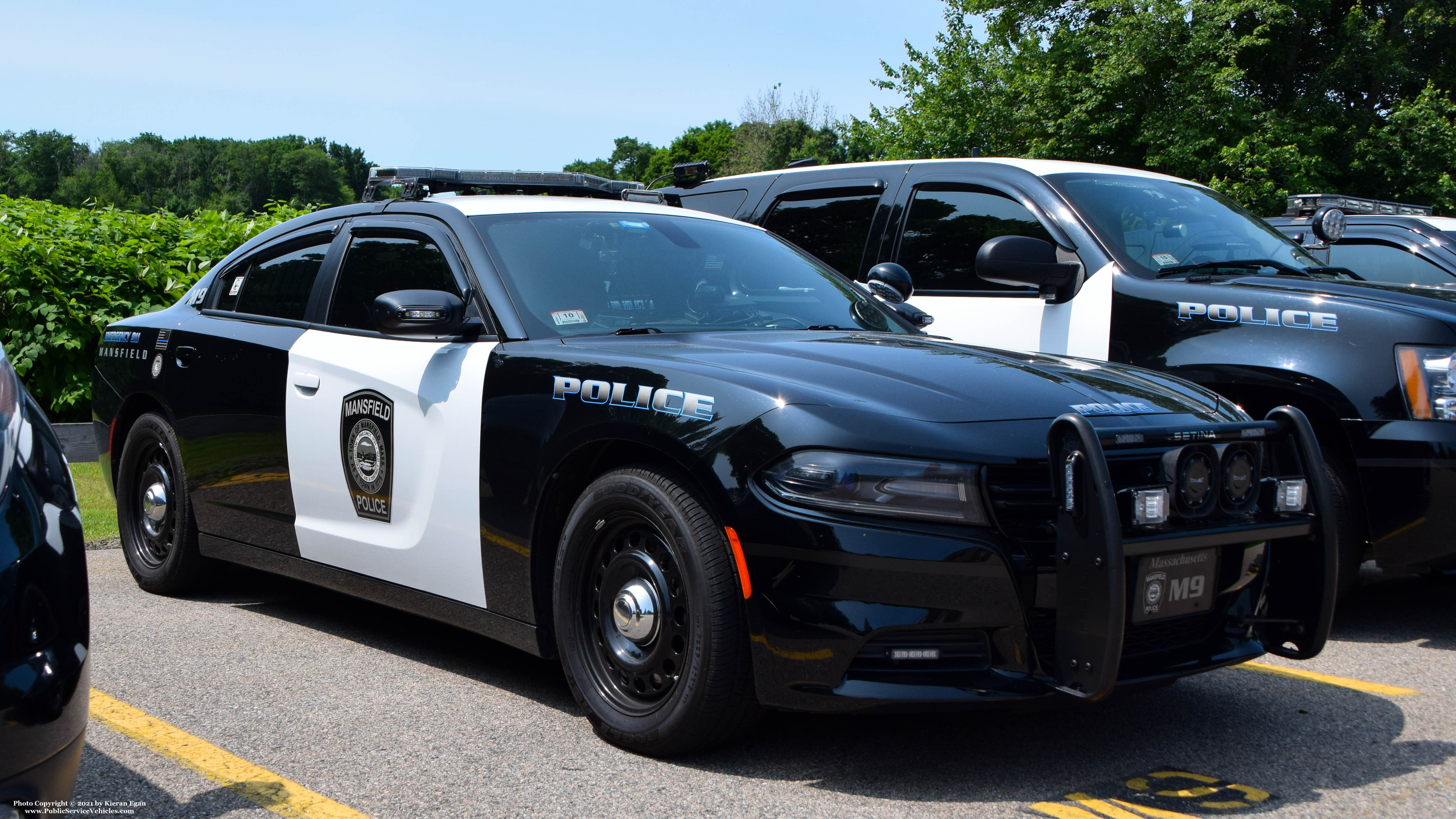 A photo  of Mansfield Police
            M9, a 2016 Dodge Charger             taken by Kieran Egan